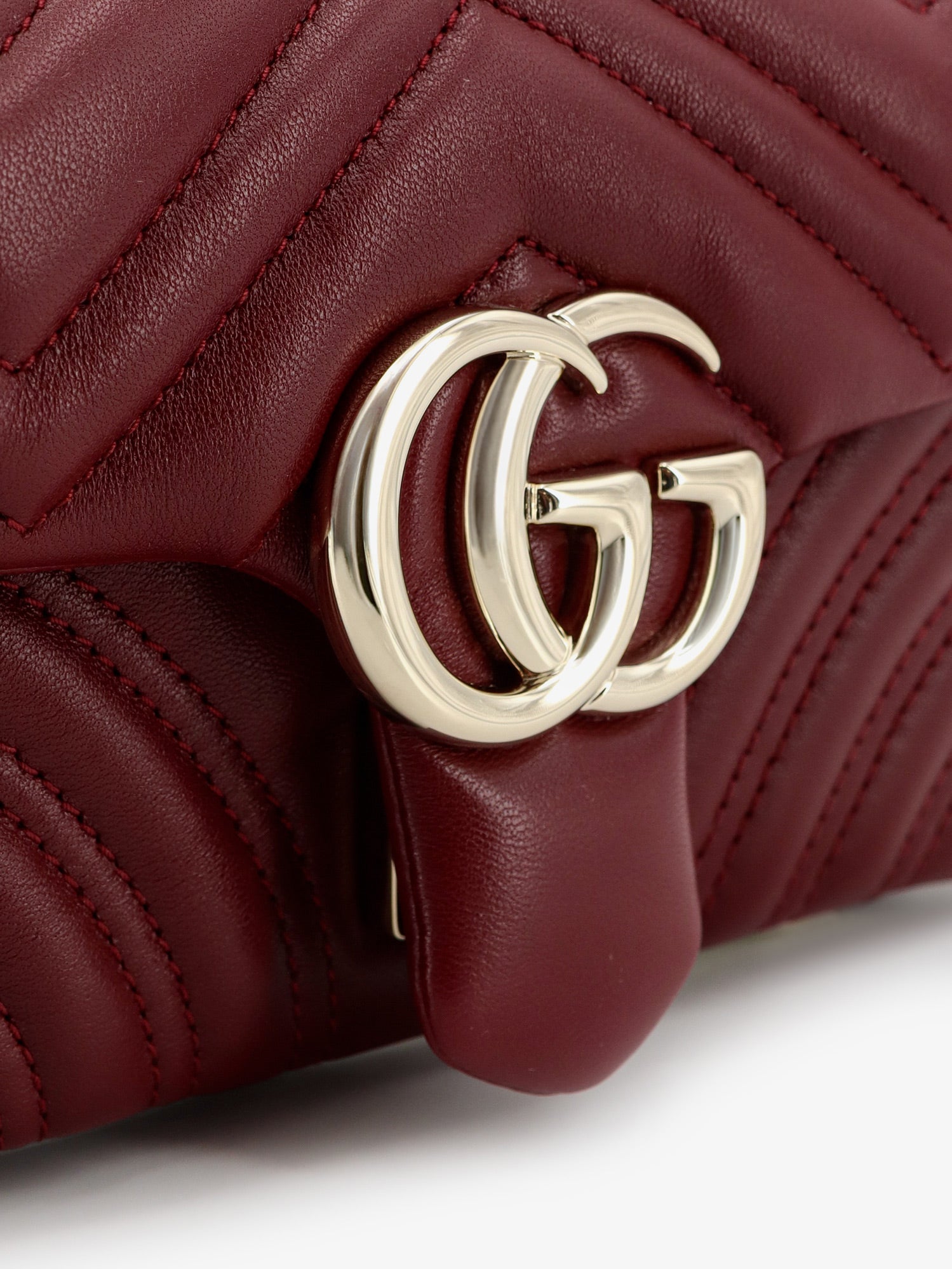 Gucci Women Gg Marmont Leather Shoulder Bag GUCCI