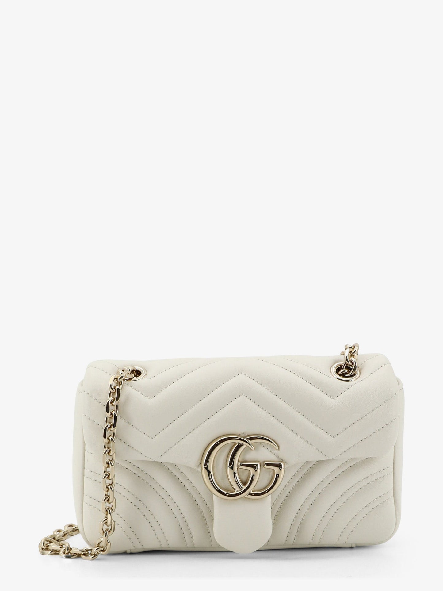 Gucci Women Gg Marmont Leather Crossbody Bag GUCCI