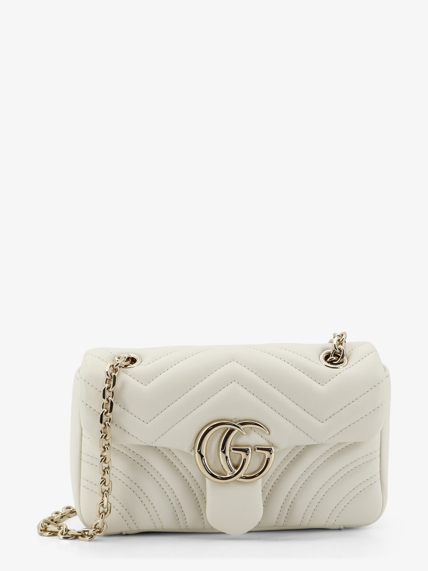Gucci Women Gg Marmont Leather Crossbody Bag GUCCI