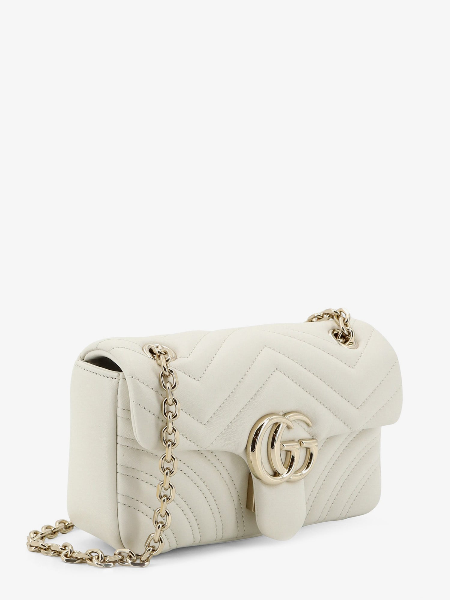 Gucci Women Gg Marmont Leather Crossbody Bag GUCCI