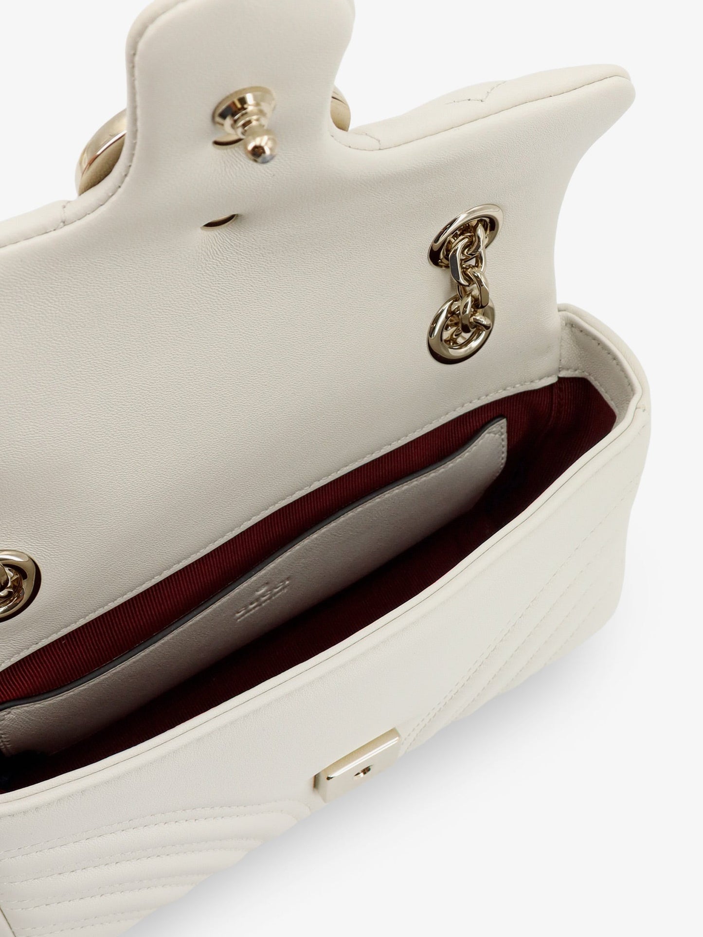 Gucci Women Gg Marmont Leather Crossbody Bag GUCCI