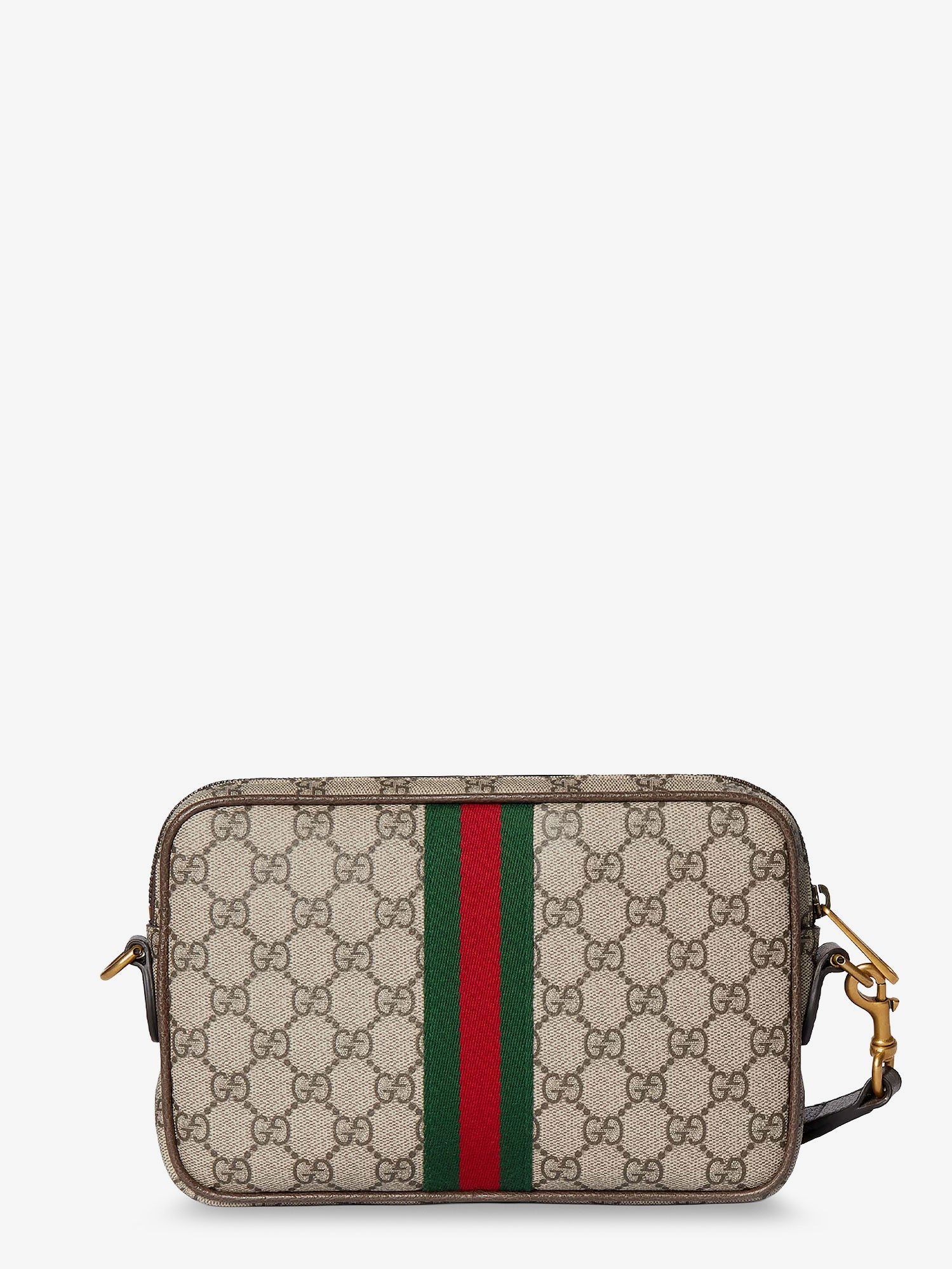 Gucci Men Ophidia Gg Supreme Fabric Crossbody Bag GUCCI