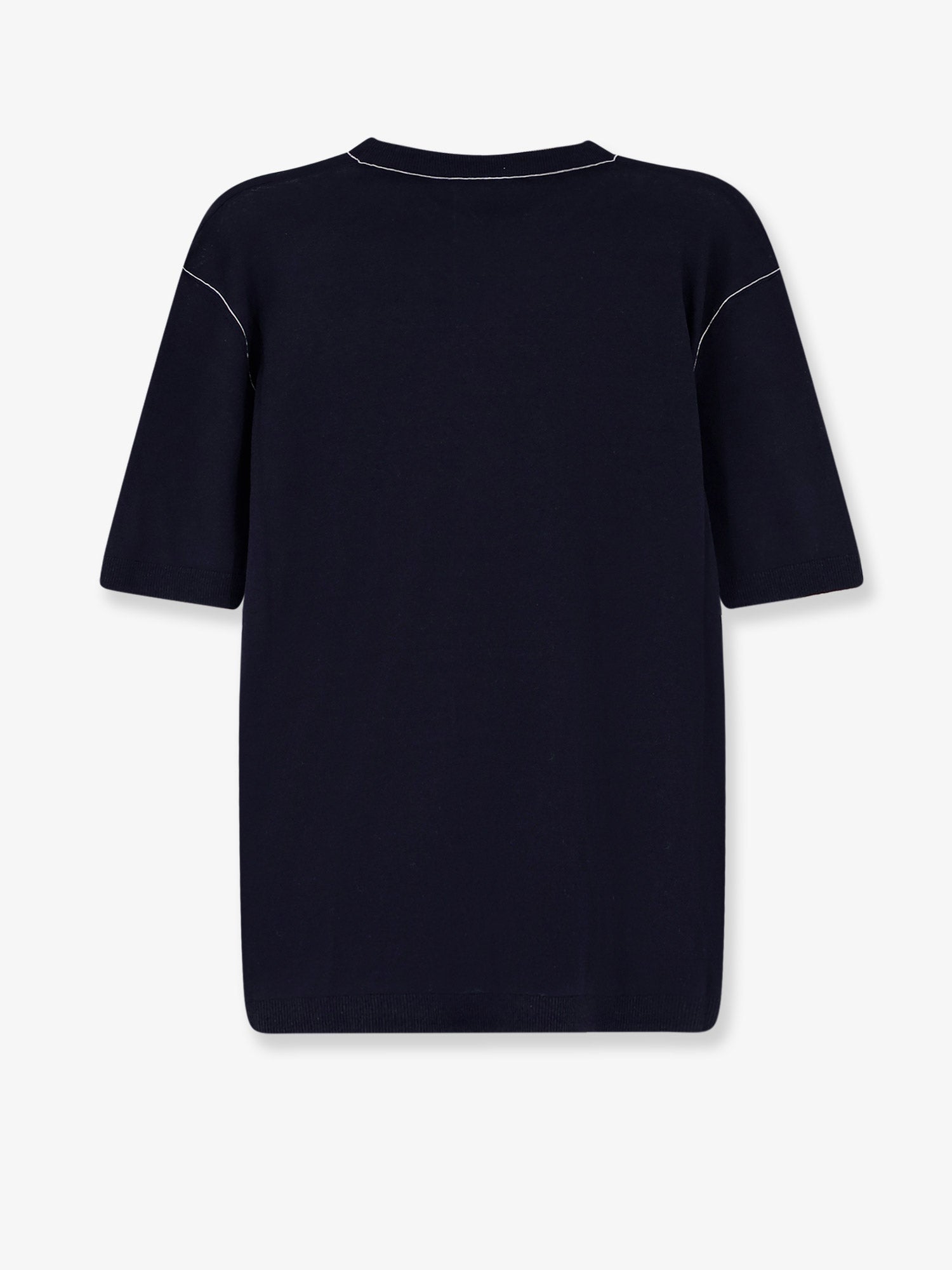Gucci Men Silk And Linen Sweater With Gucci Firenze Since 1921 Inlay GUCCI