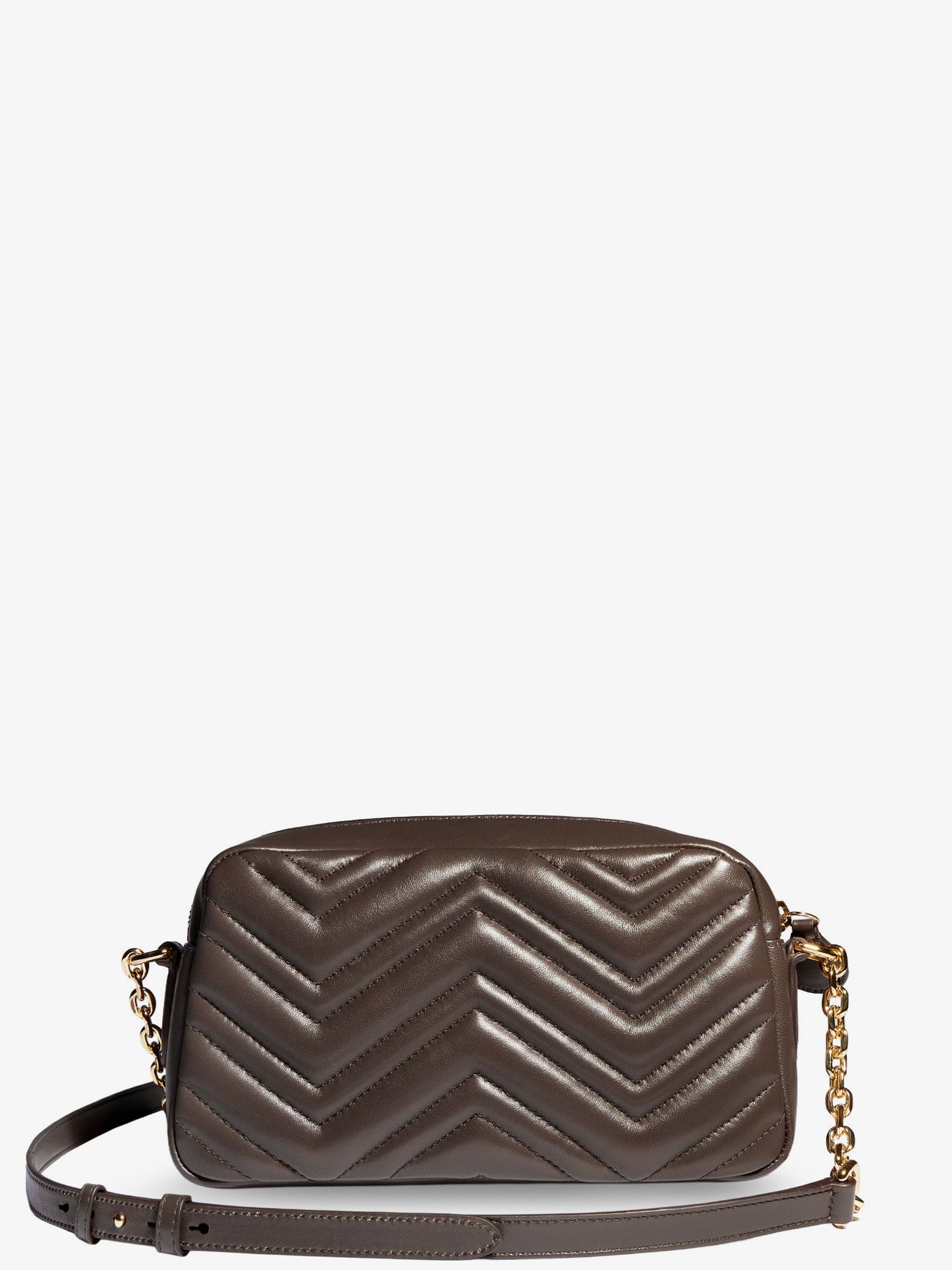 Gucci Women Gg Marmont Camera Bag Leather Crossbody Bag With Chevron Stitching GUCCI