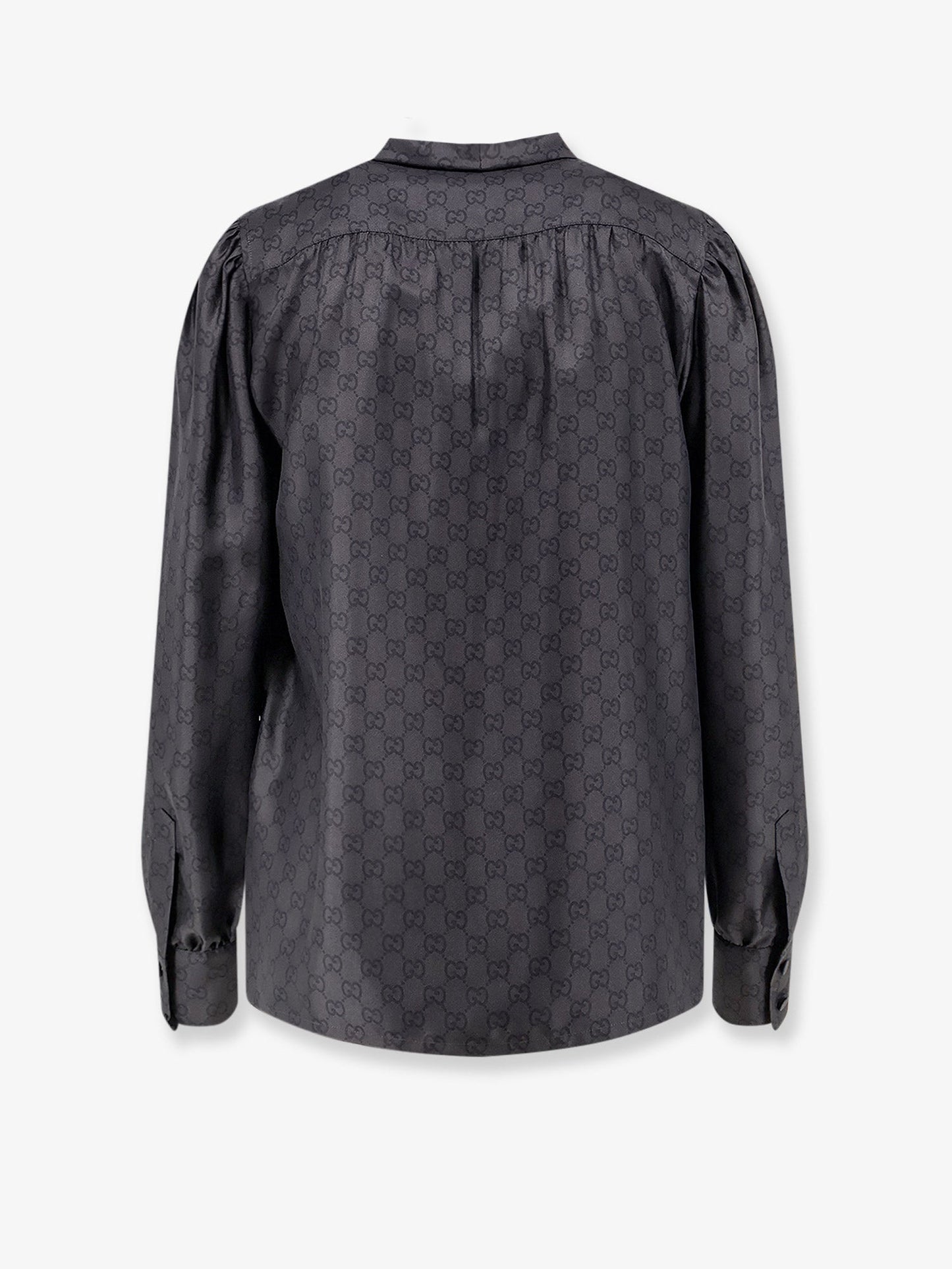 Gucci Women Gucci Primavera Gg Silk Shirt GUCCI