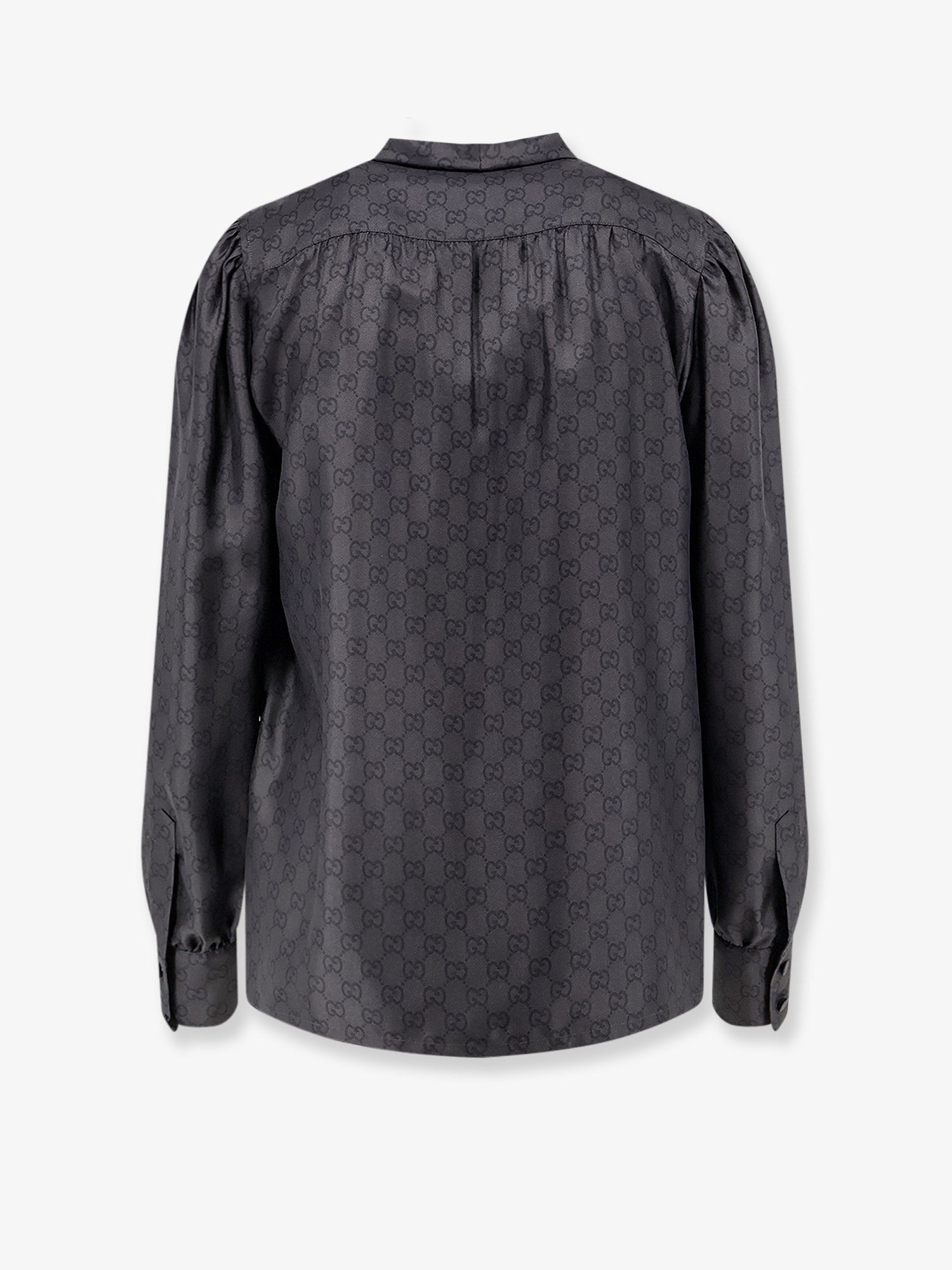 Gucci Women Gucci Primavera Gg Silk Shirt GUCCI