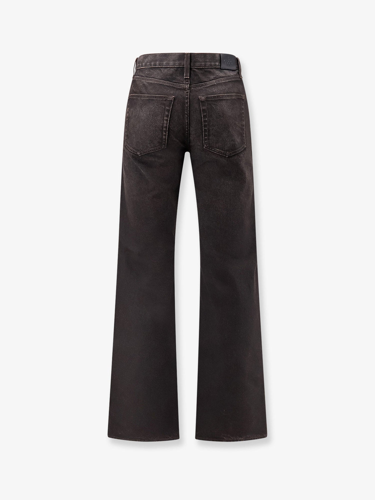 Gucci Men Cotton Denim Trousers With Horsebit Detail GUCCI