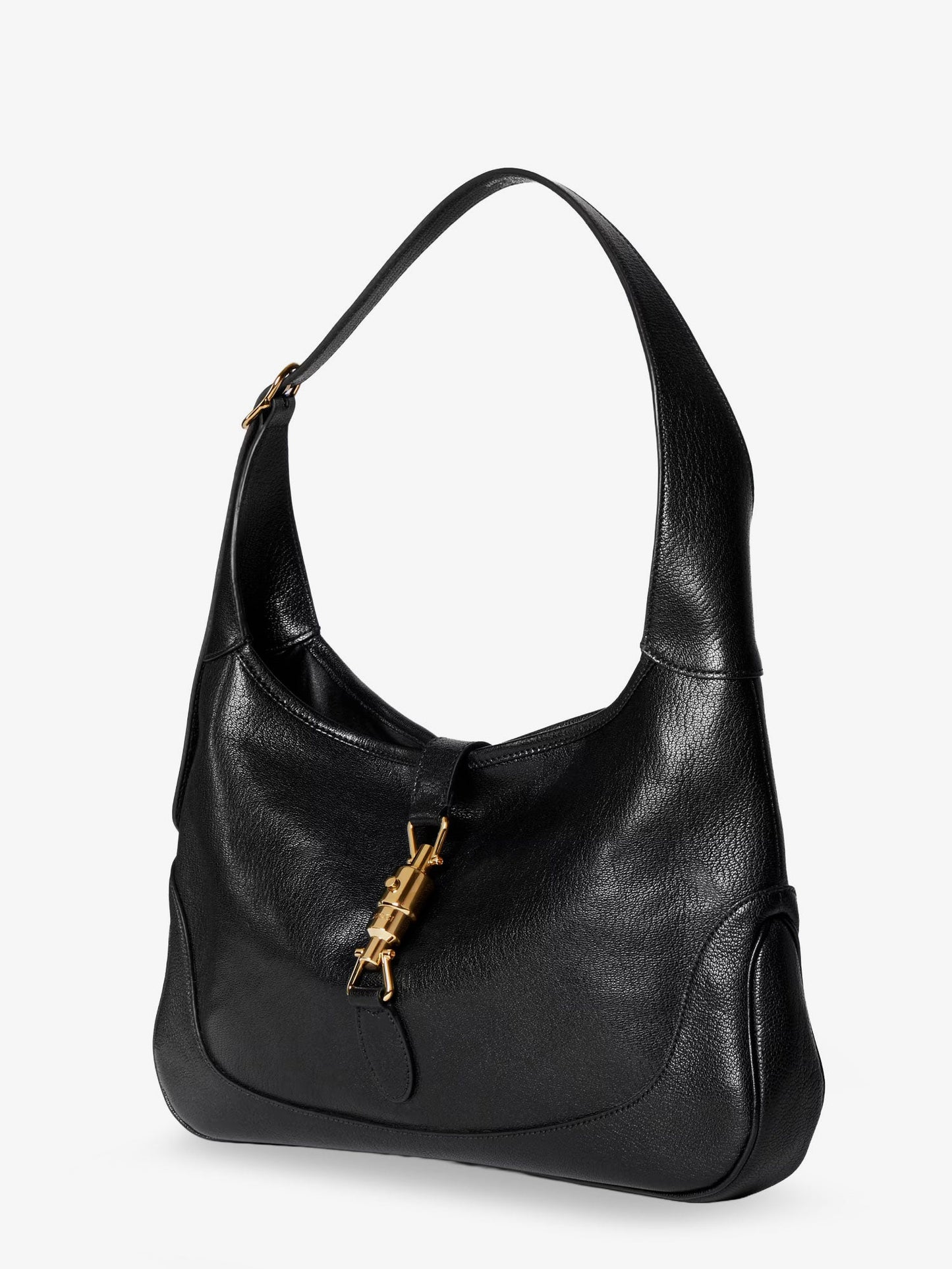 Gucci Women Jackie 1961 Hammered Leather Shoulder Bag GUCCI