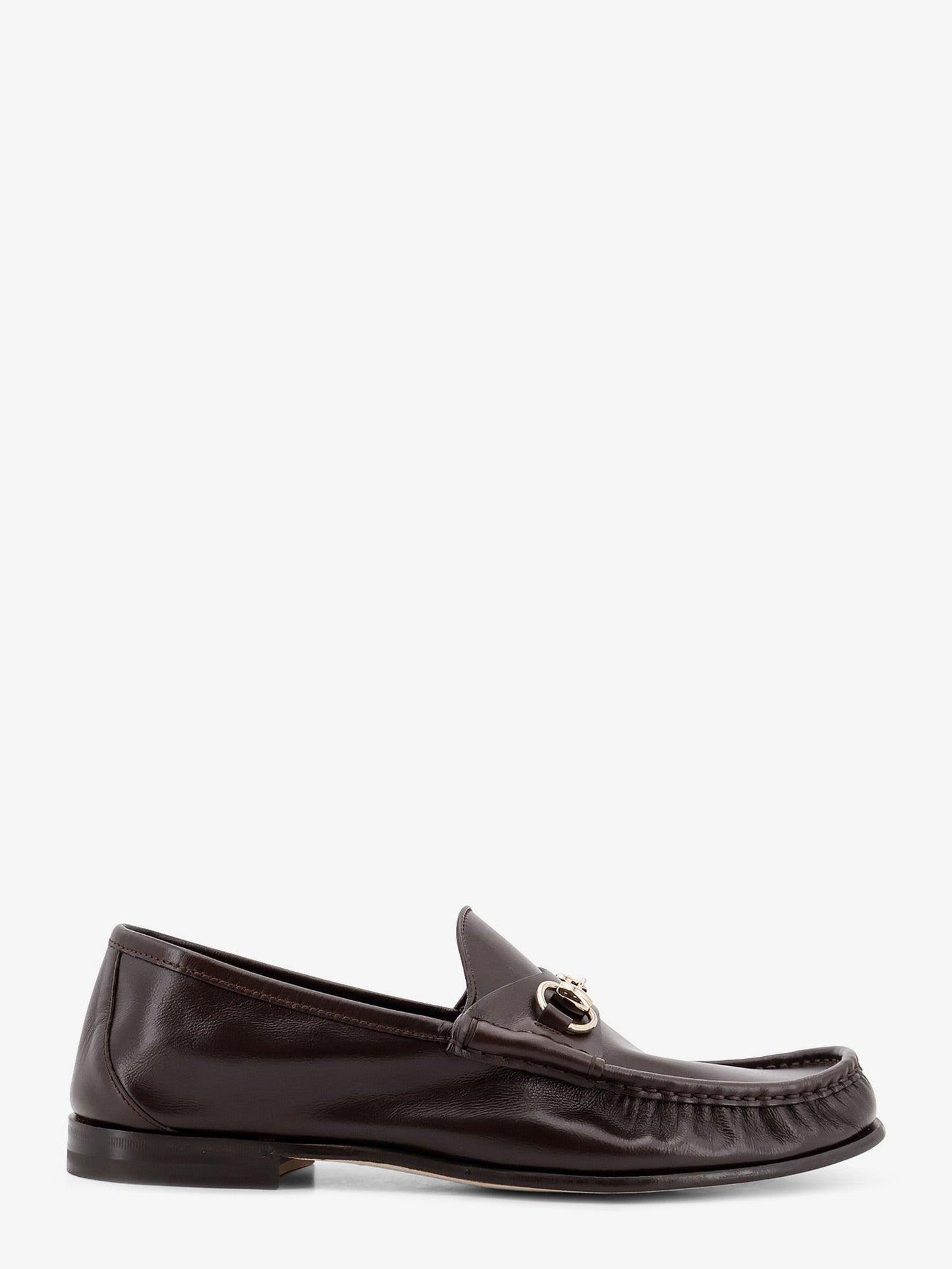 Gucci Men Lugano Leather Loafers