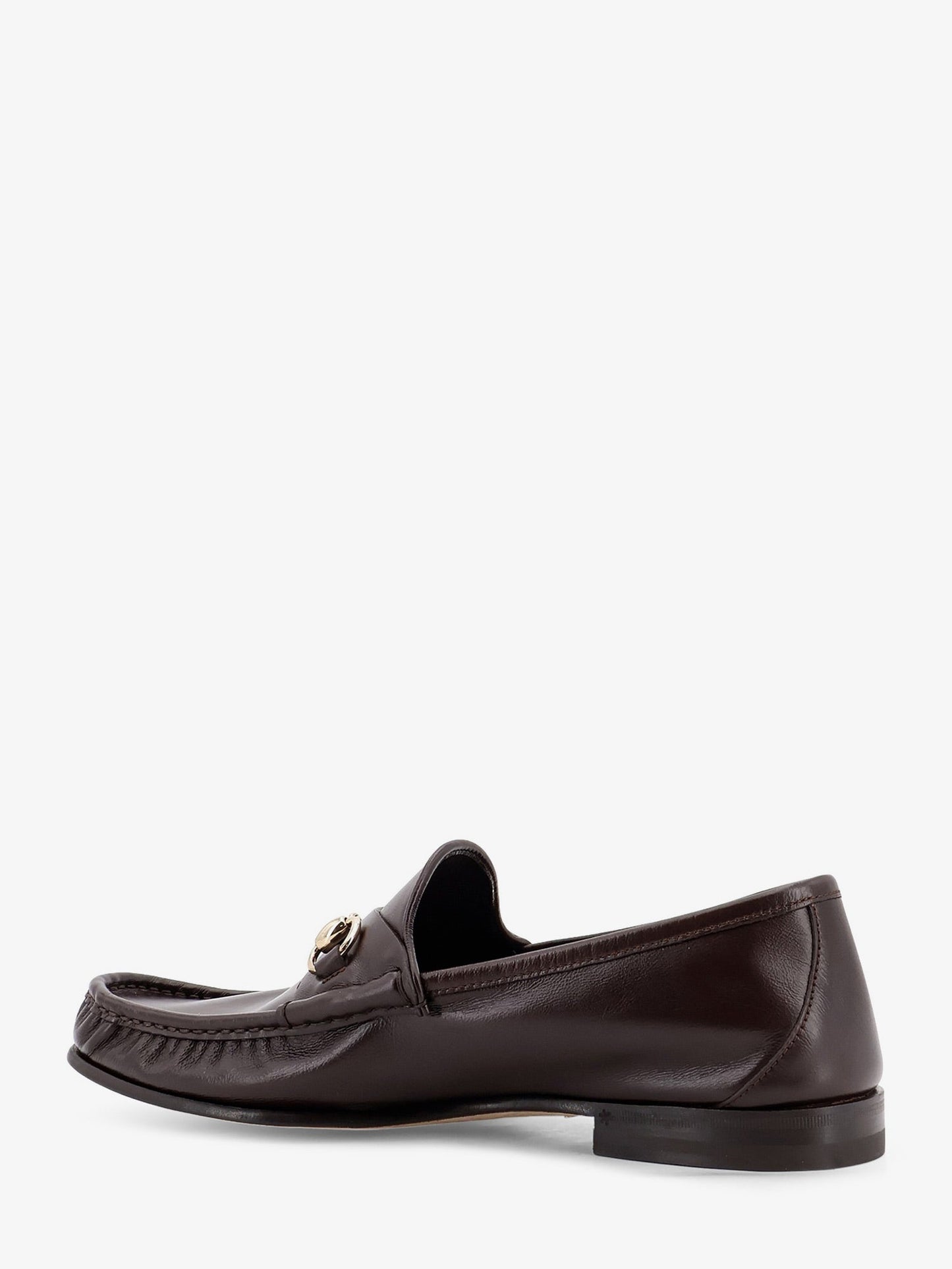 Gucci Men Lugano Leather Loafers