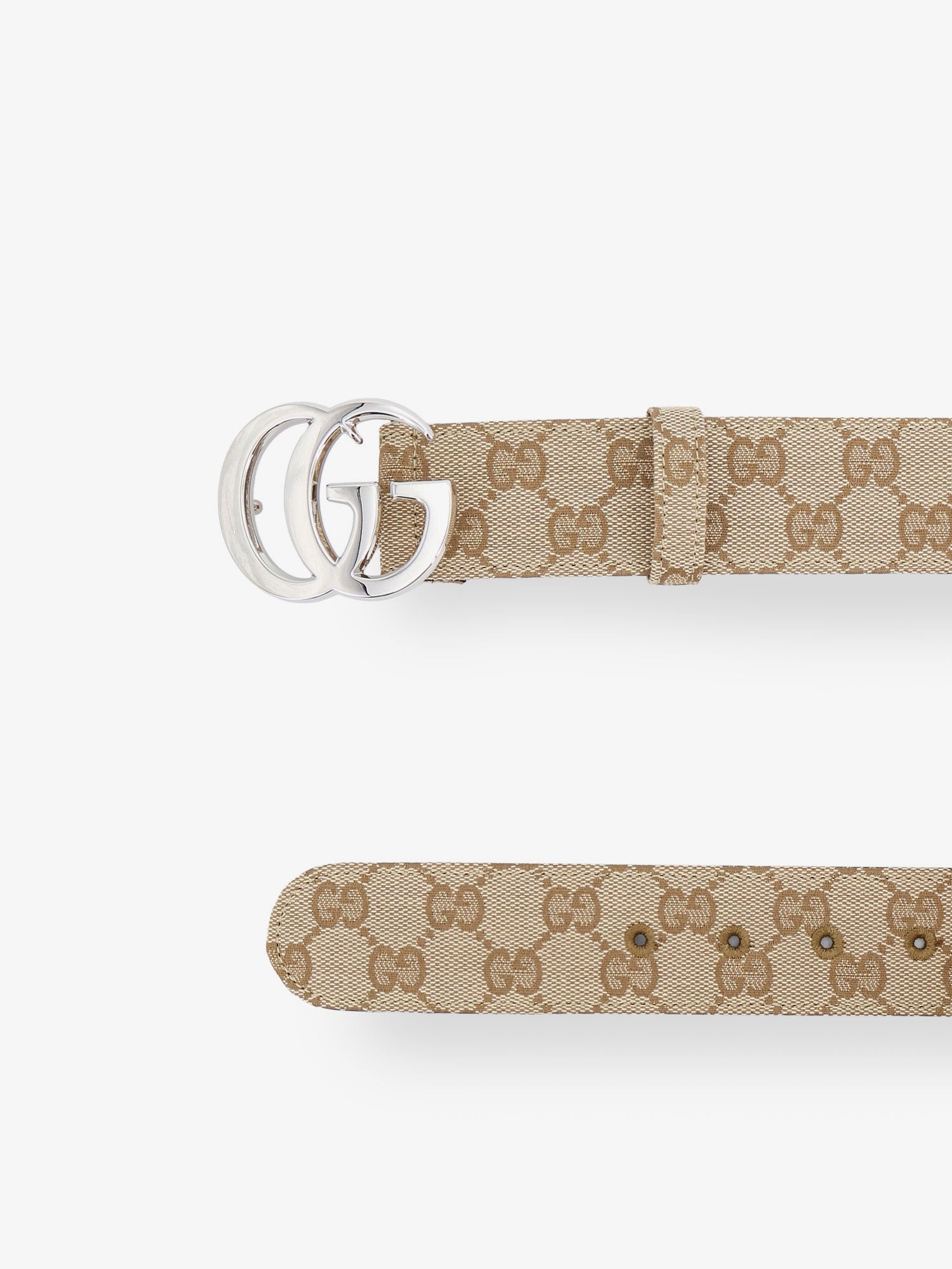 Gucci Men Gg Fabric Belt GUCCI