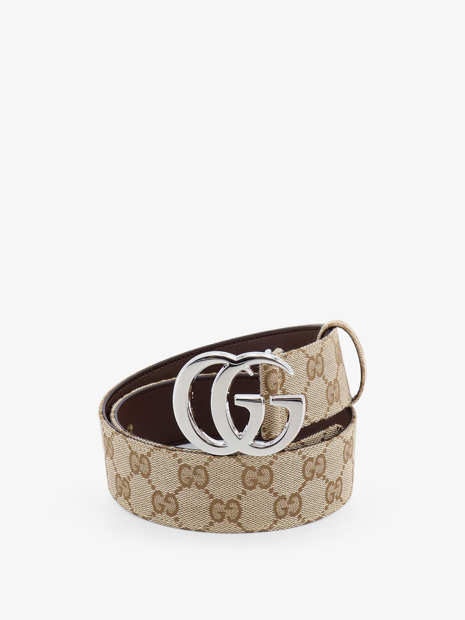 Gucci Men Gg Fabric Belt GUCCI