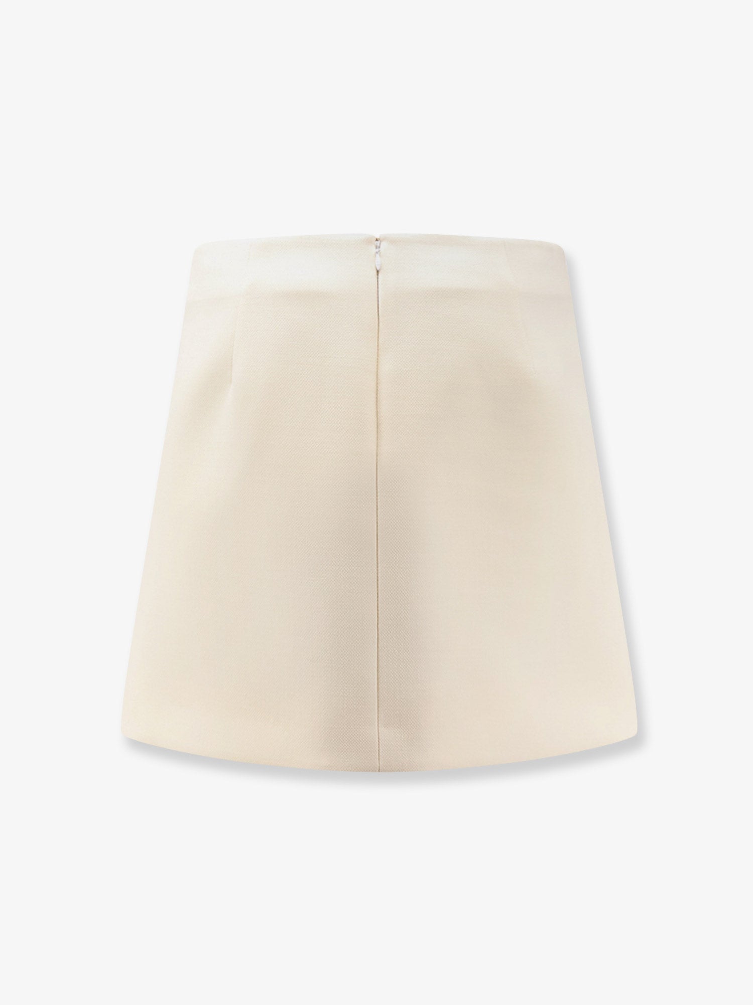 Gucci Women Wool Crãªpe Skirt With Double G Button GUCCI