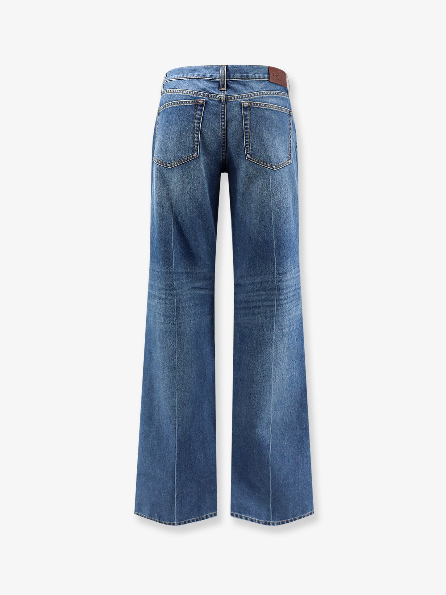 Gucci Women Blue Denim Jeans GUCCI