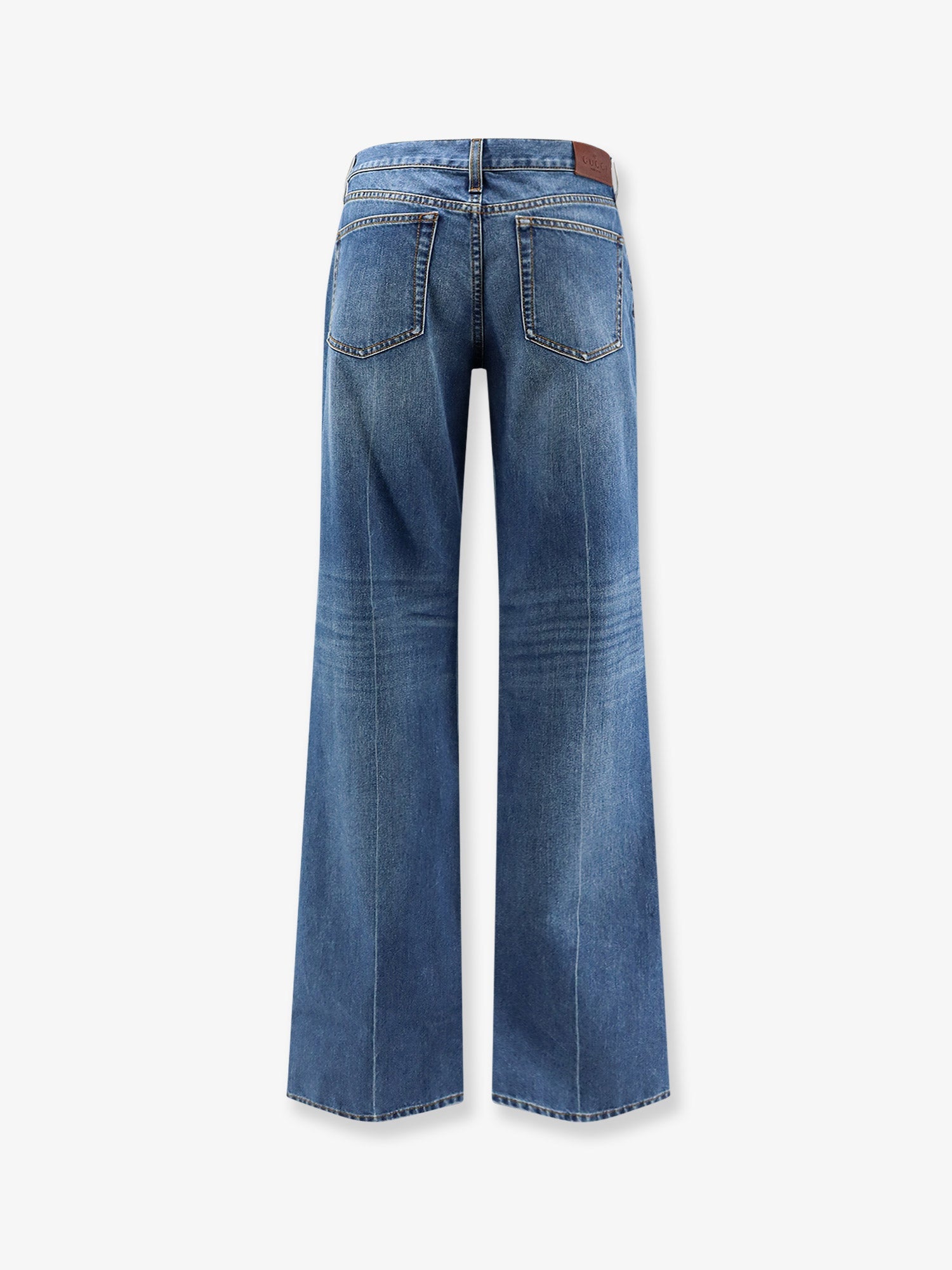 Gucci Women Blue Denim Jeans GUCCI