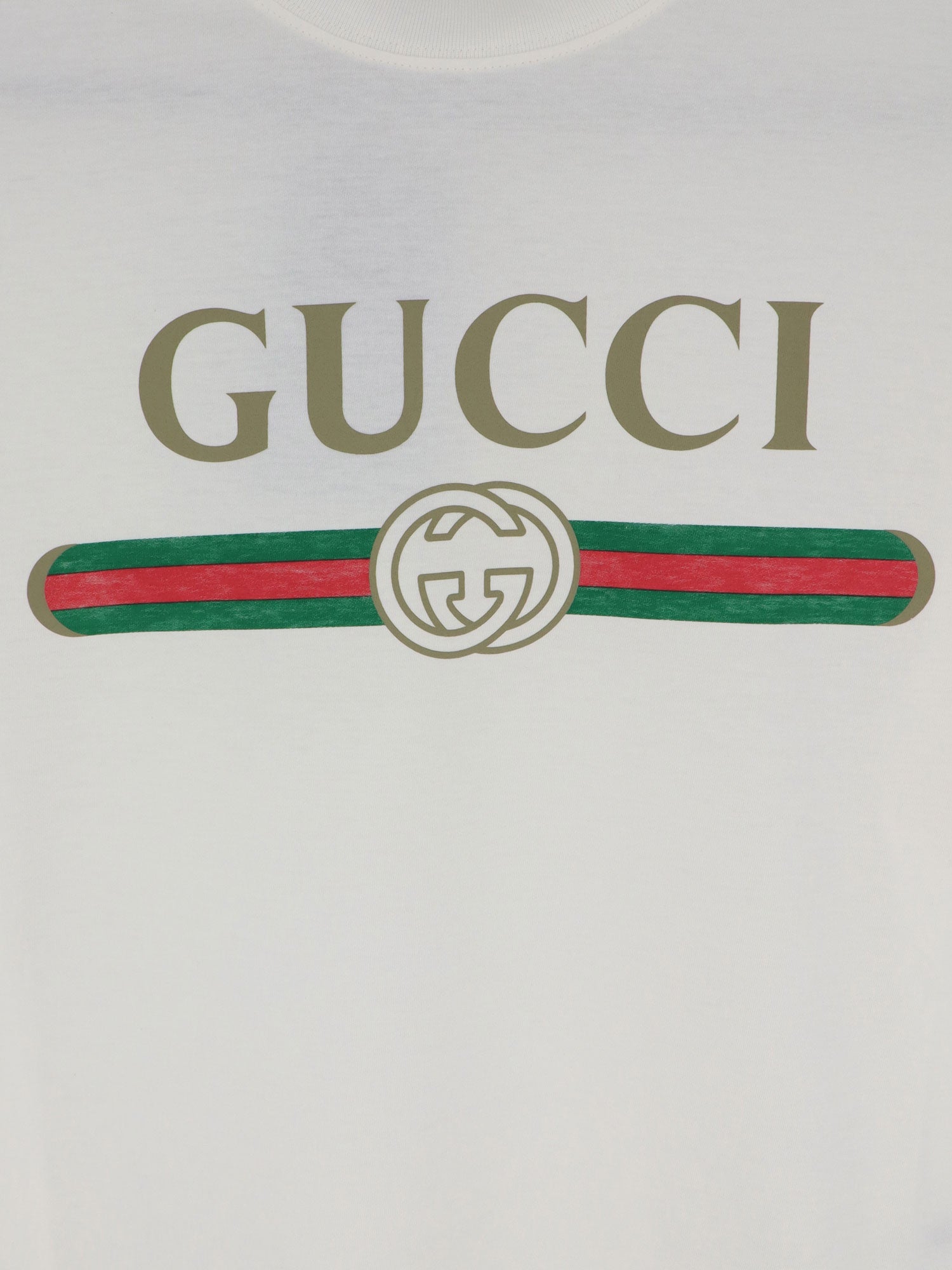 Gucci Women Cotton And Silk Blend T-Shirt GUCCI