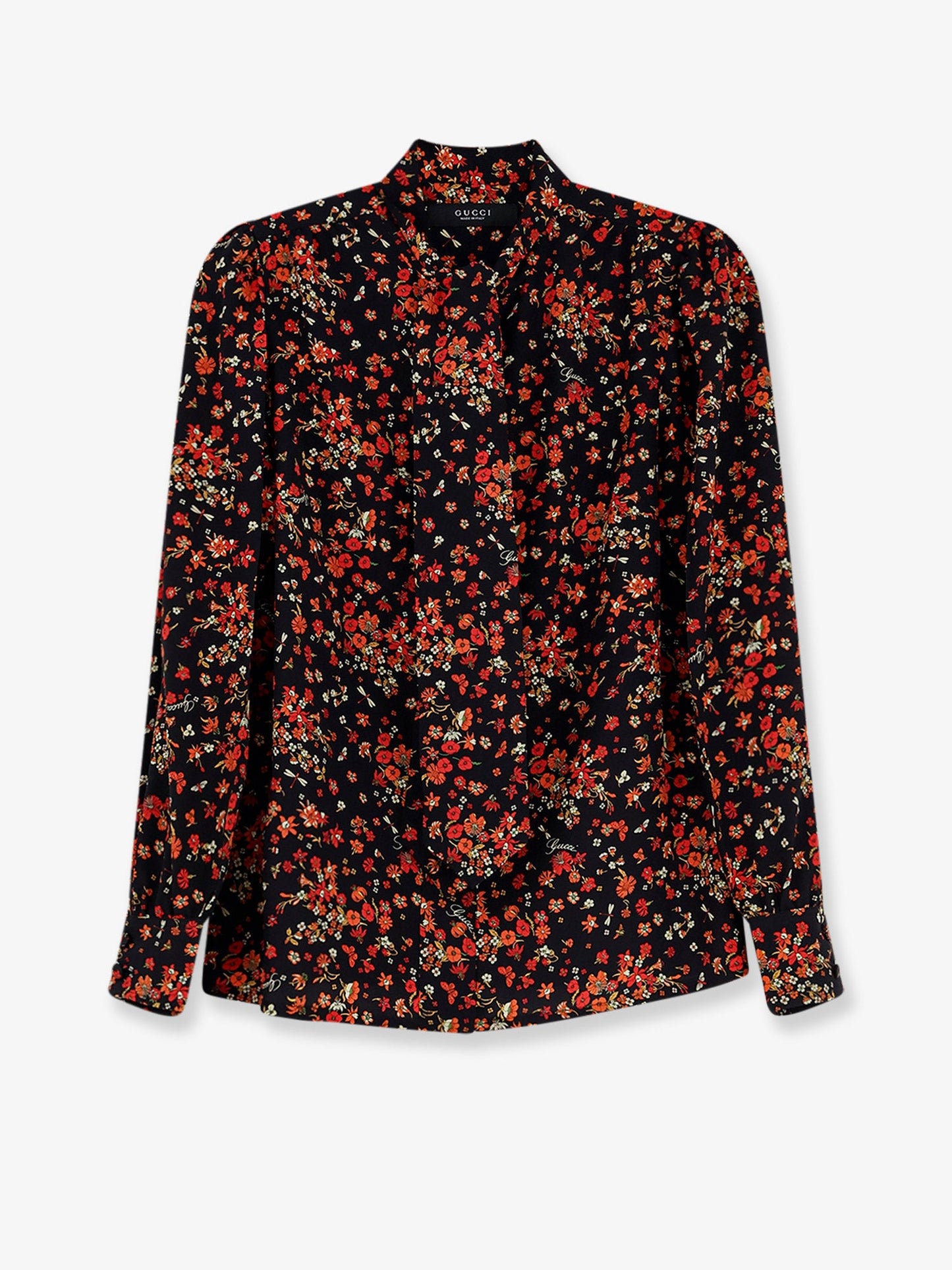 Gucci Women Printed Silk Shirt GUCCI