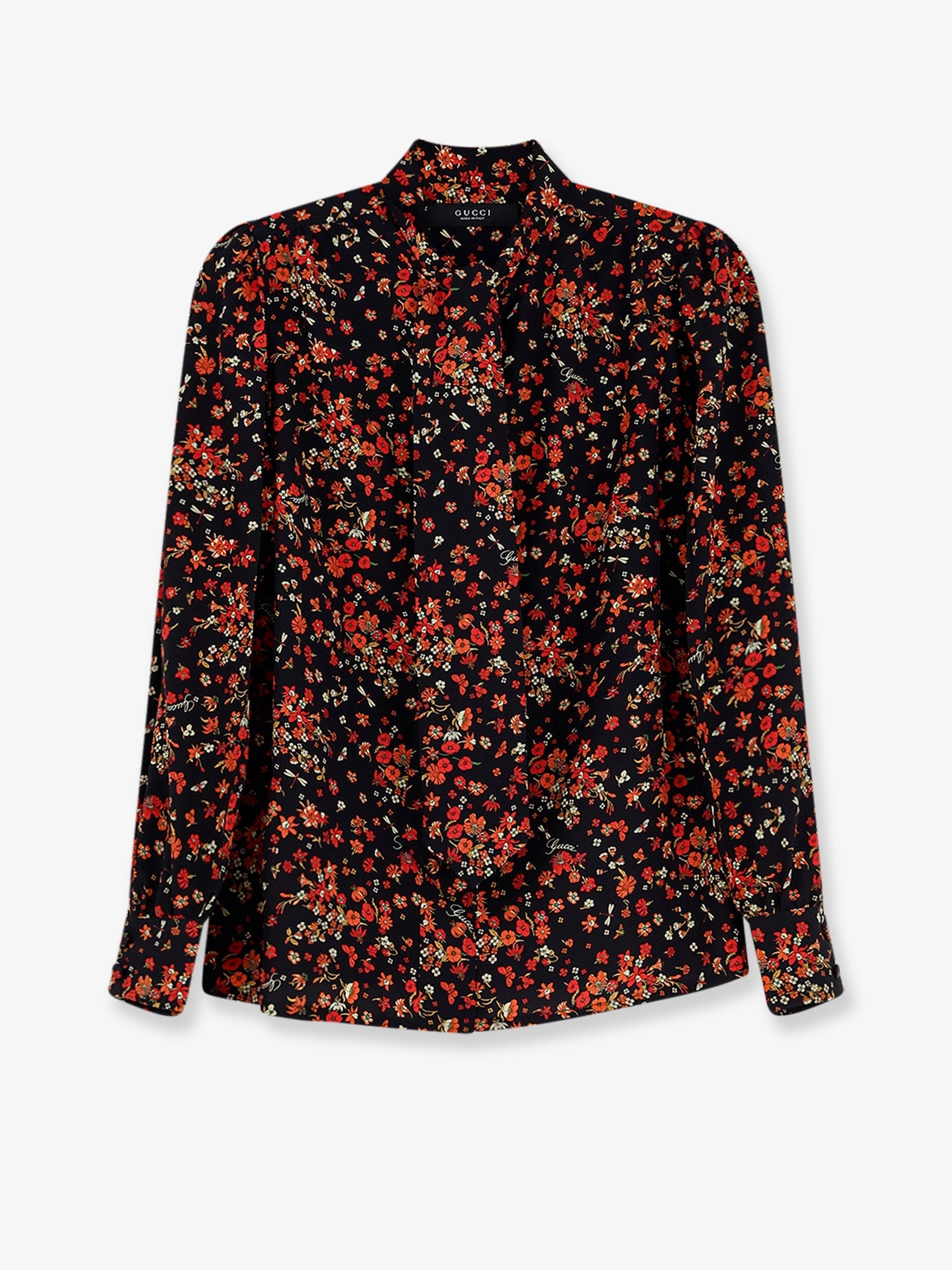 Gucci Women Printed Silk Shirt GUCCI