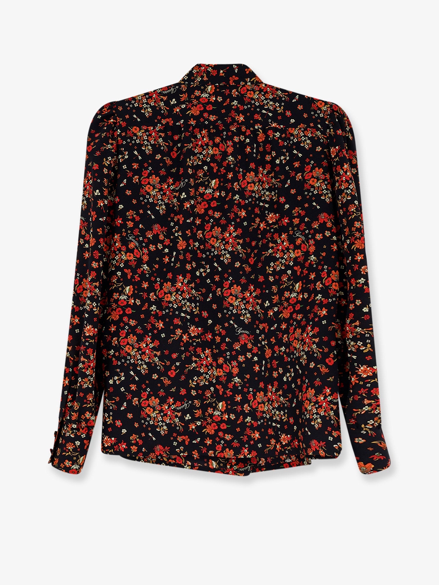 Gucci Women Printed Silk Shirt GUCCI