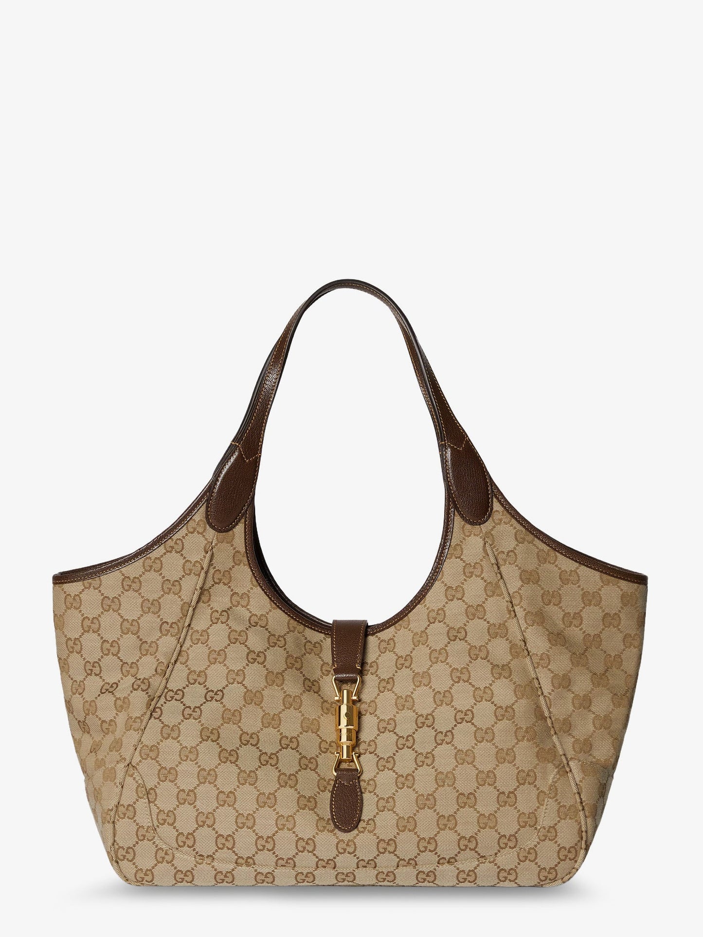 Gucci Women Mercato Gg Fabric Shoulder Bag GUCCI