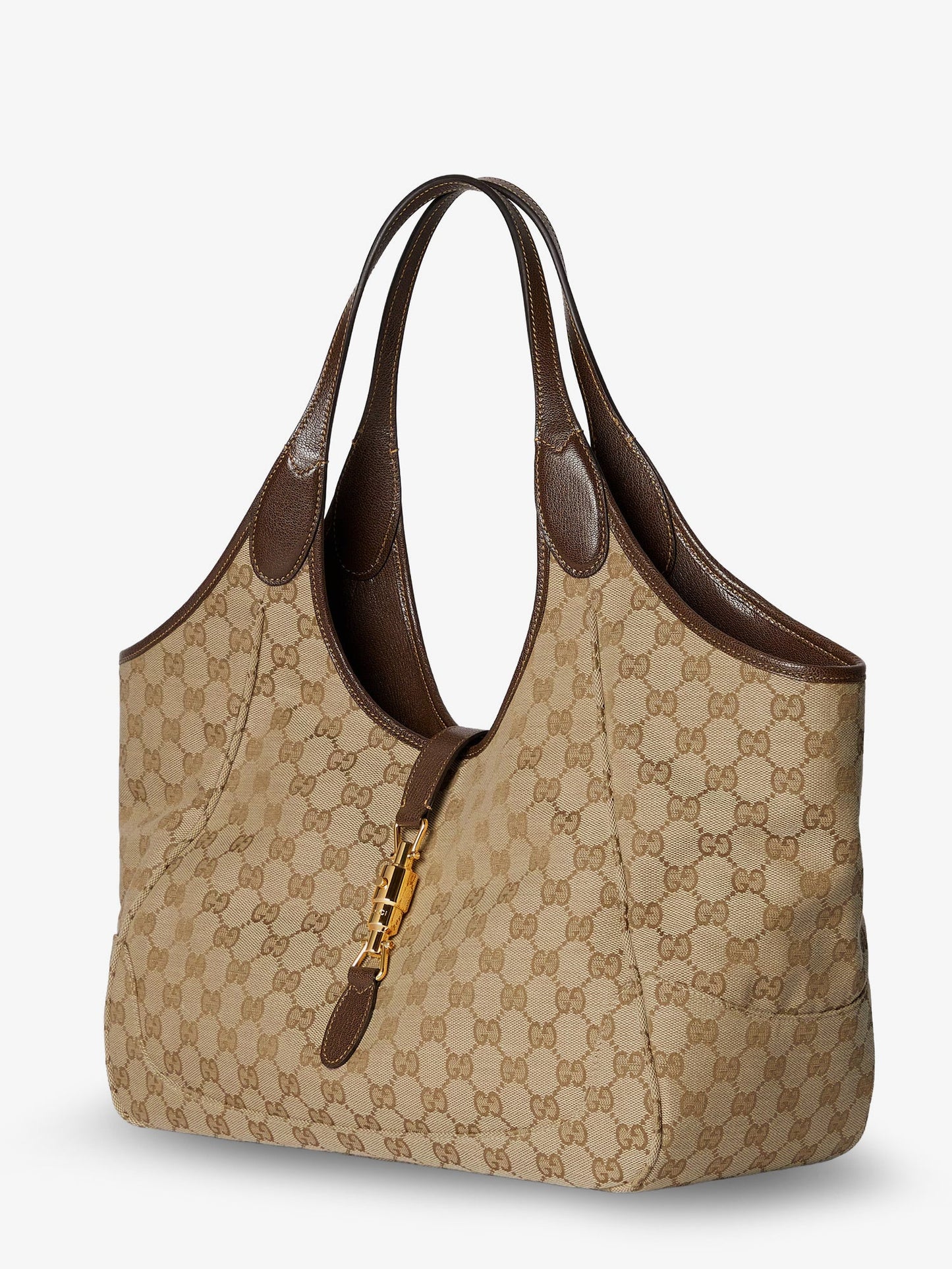 Gucci Women Mercato Gg Fabric Shoulder Bag GUCCI