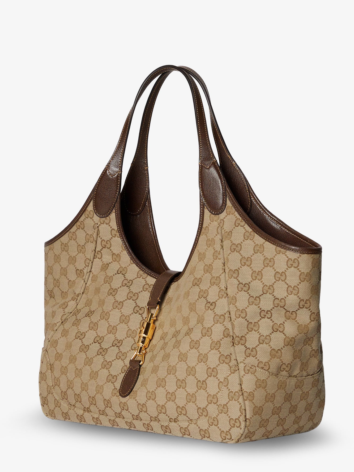 Gucci Women Mercato Gg Fabric Shoulder Bag GUCCI