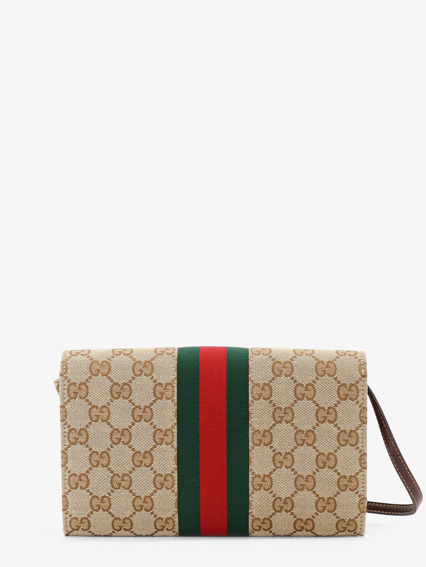 Gucci Women Gucci Horsebit Web Gg Fabric Wallet GUCCI