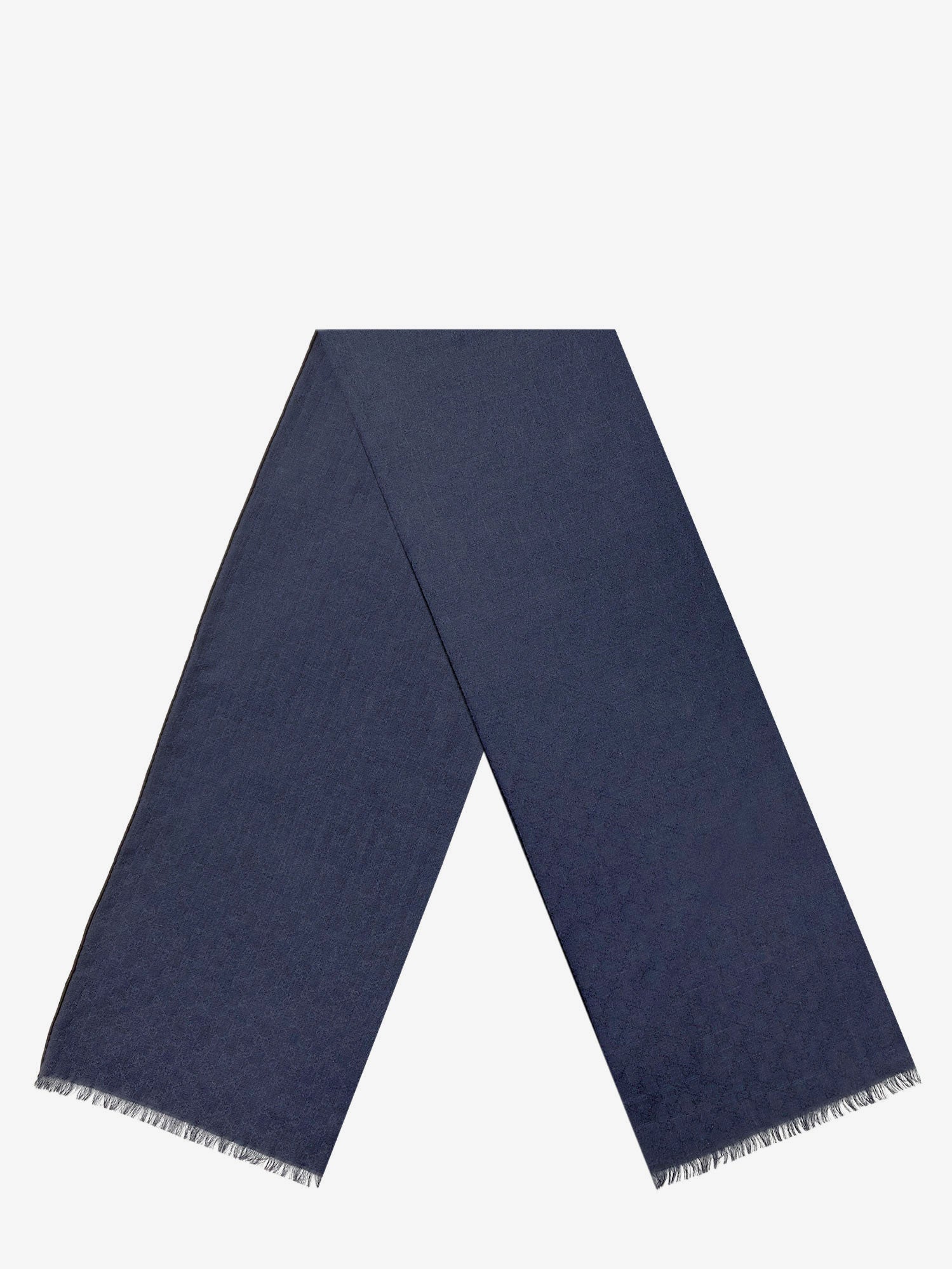 Gucci Men Wool And Silk Scarf GUCCI