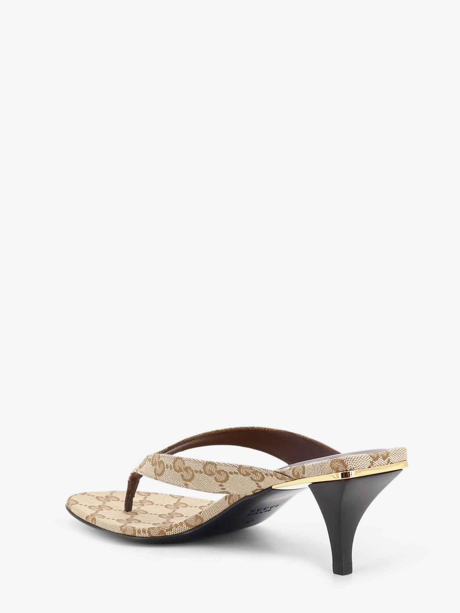 Gucci Women Vittoria Gg Fabric Flip-Flops Sandals GUCCI