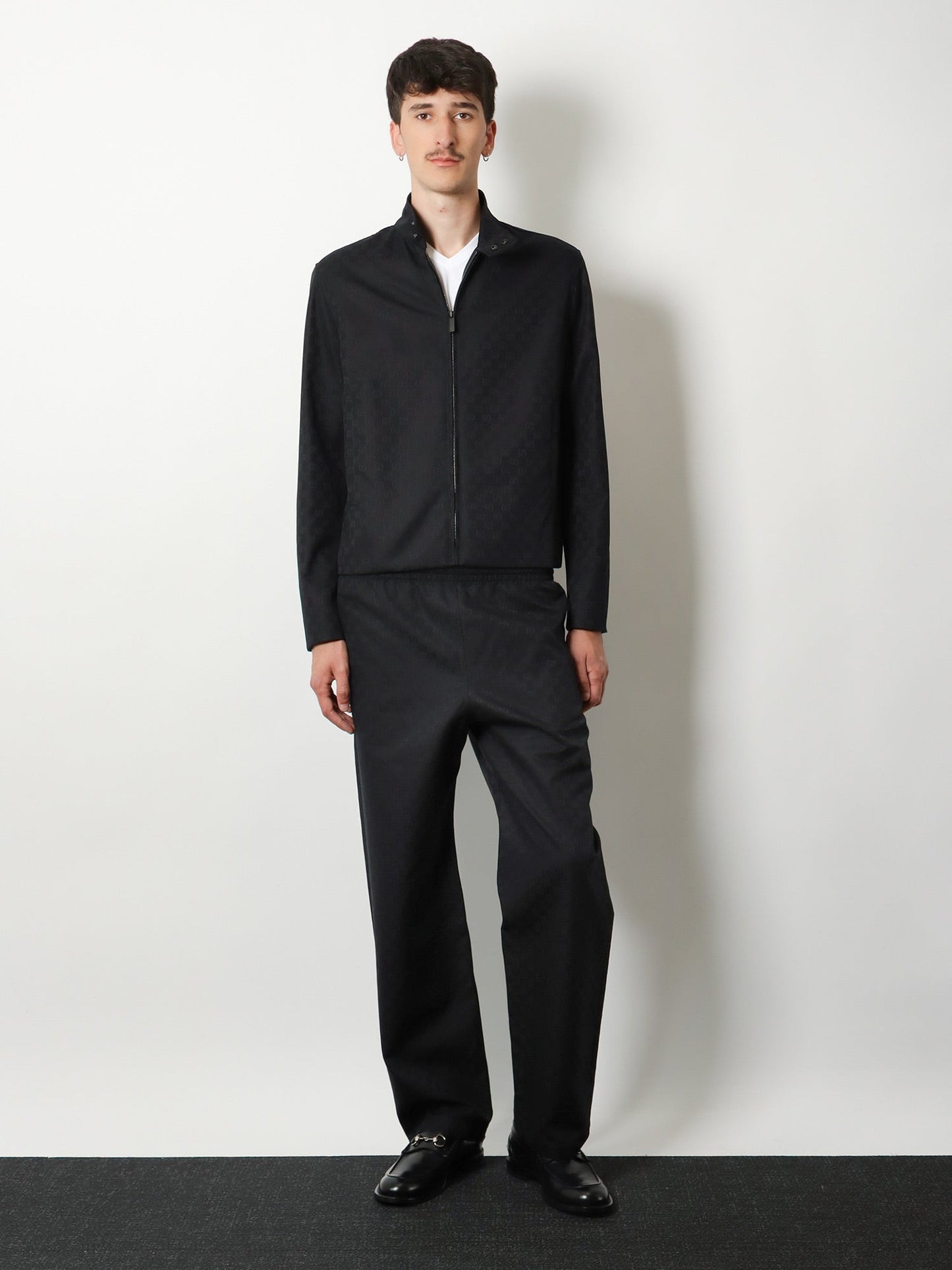 Gucci Men Gg Cotton Fabric Jacket GUCCI