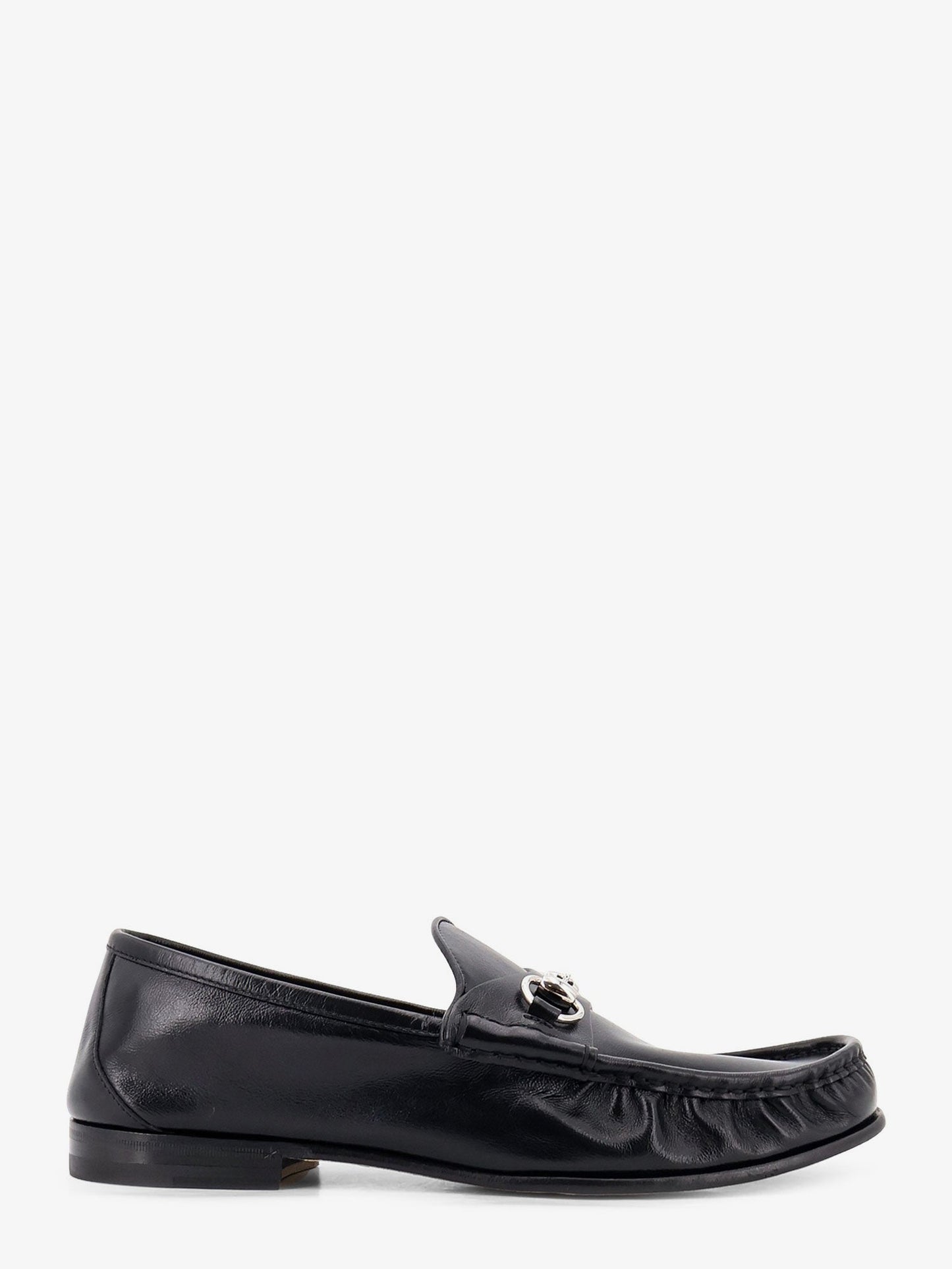 Gucci Men Gucci Lugano Leather Loafers GUCCI