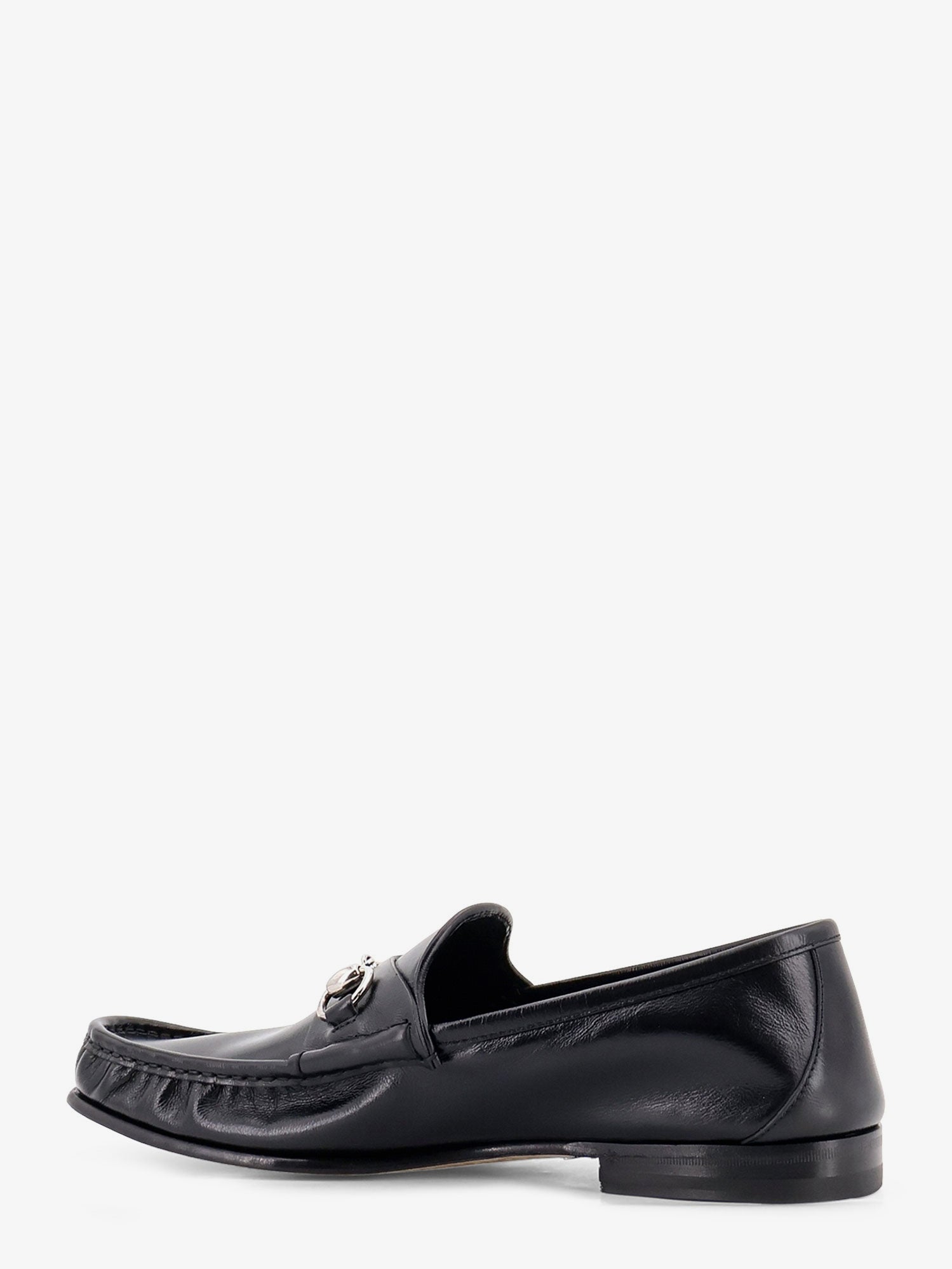 Gucci Men Gucci Lugano Leather Loafers GUCCI
