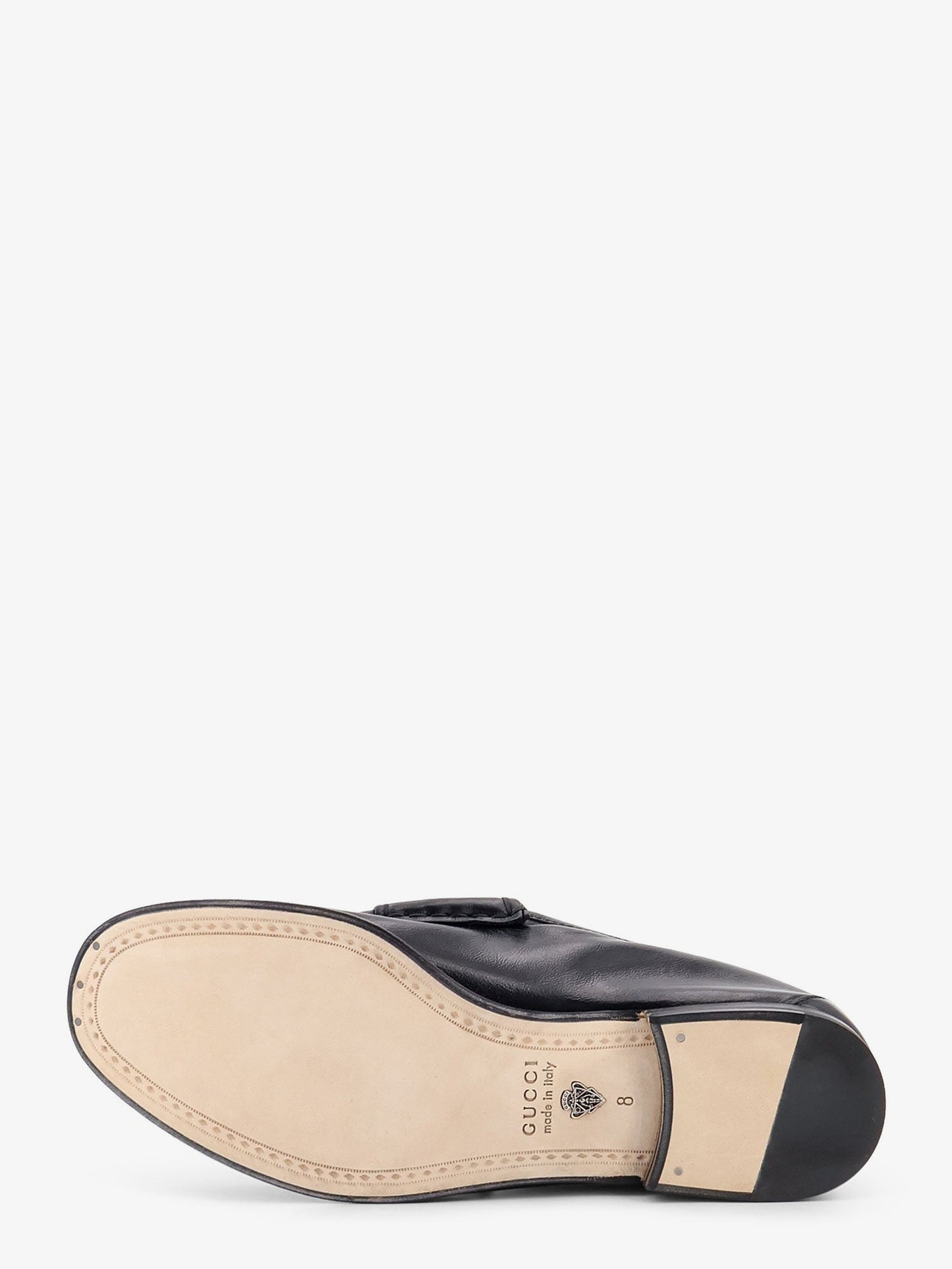 Gucci Men Gucci Lugano Leather Loafers GUCCI