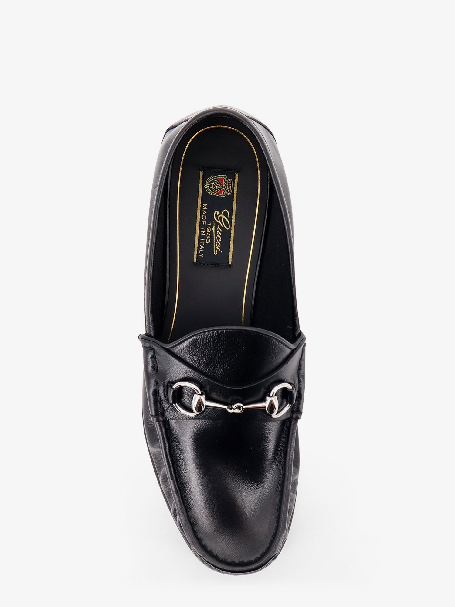 Gucci Men Gucci Lugano Leather Loafers GUCCI