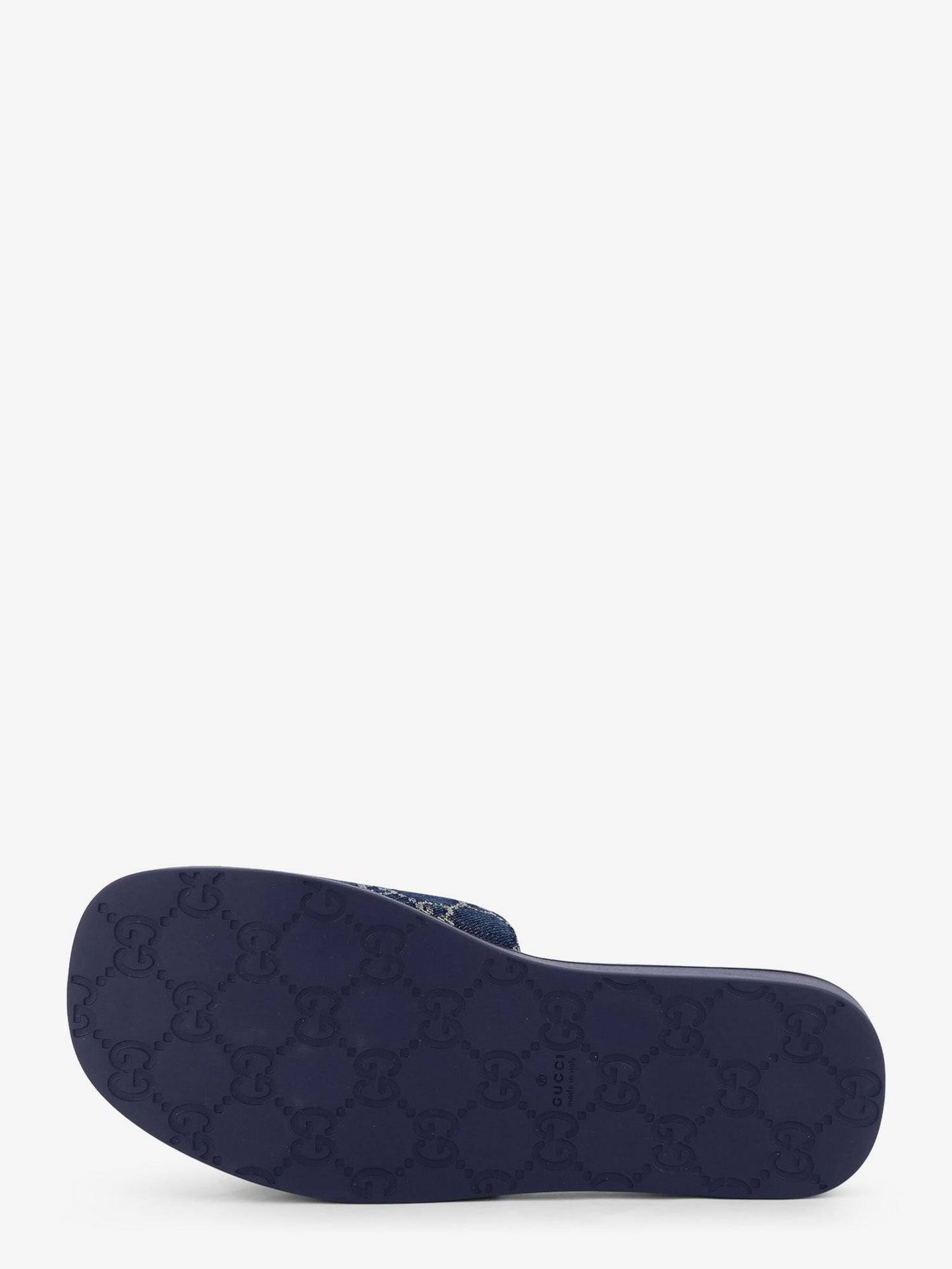 Gucci Men Denim Sandals With Gg Motif GUCCI