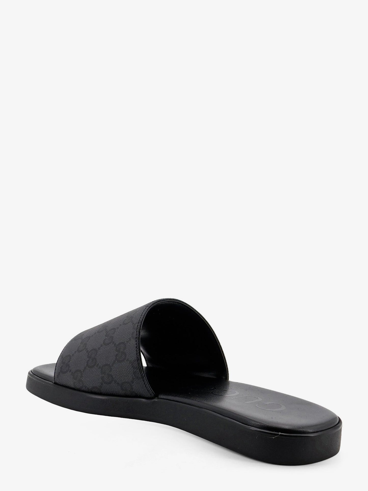 Gucci Men Denim Sandals With Gg Motif GUCCI