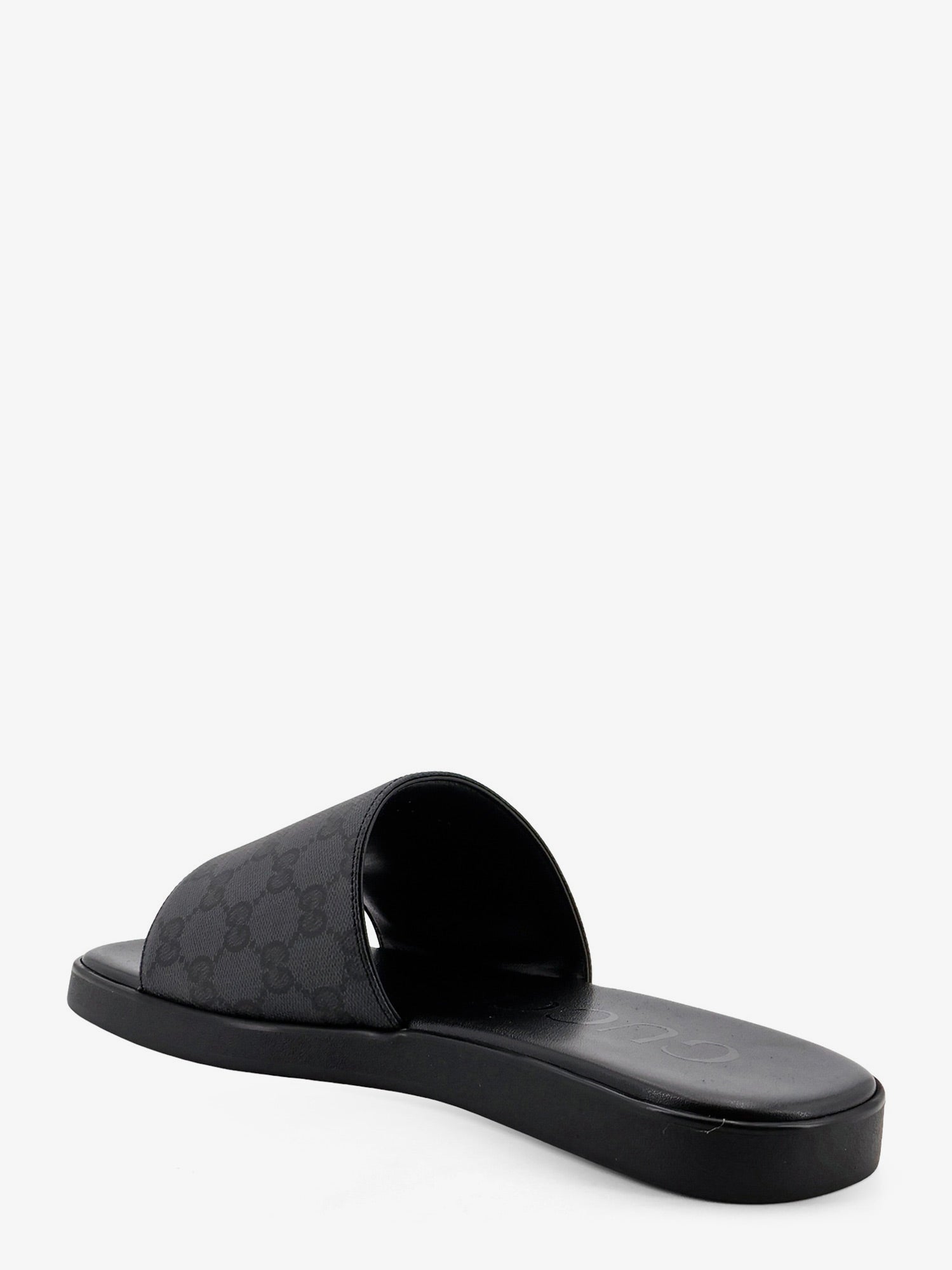 Gucci Men Denim Sandals With Gg Motif GUCCI