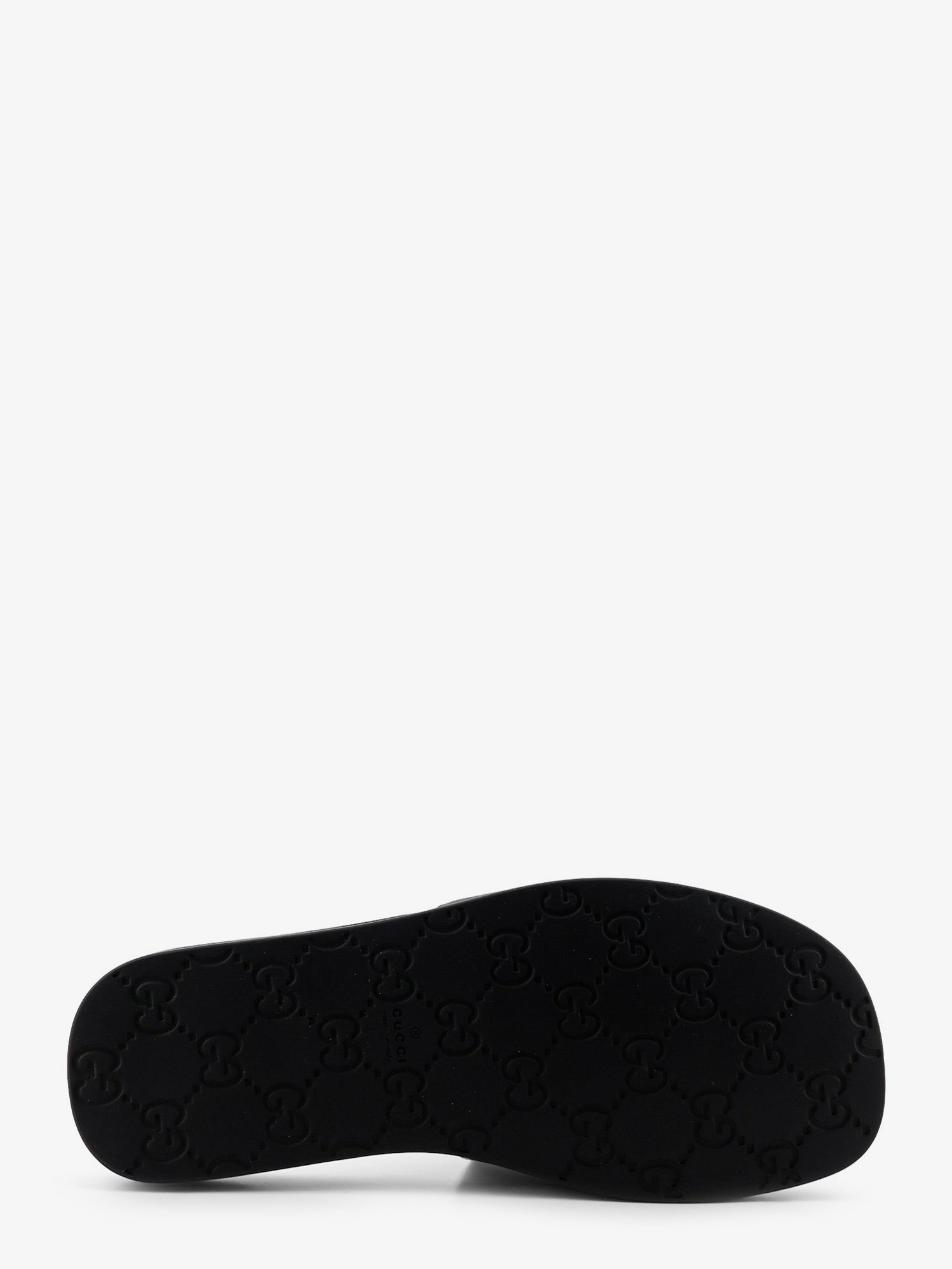 Gucci Men Denim Sandals With Gg Motif GUCCI