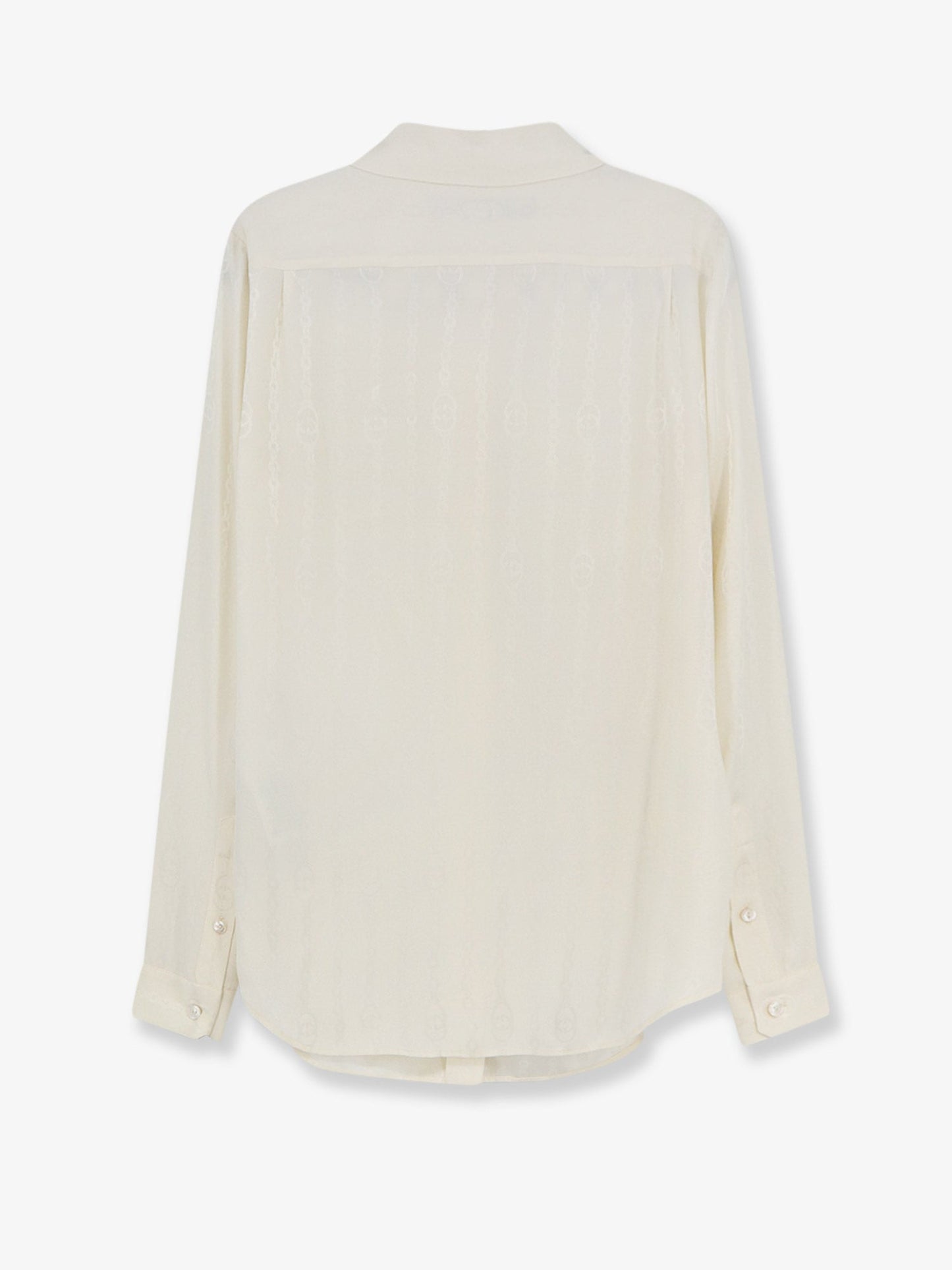 Gucci Women Silk Shirt With Iconic Print GUCCI