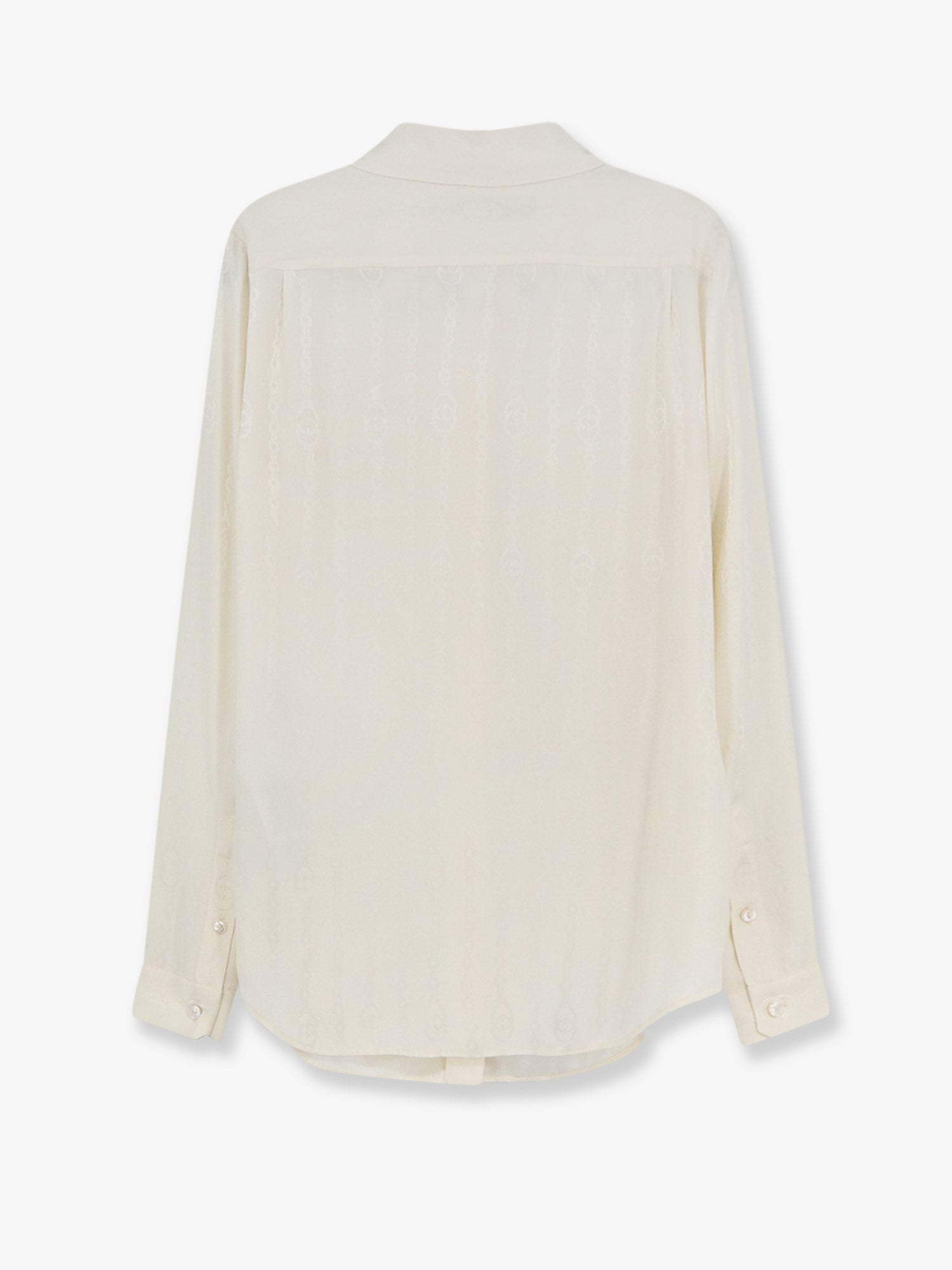 Gucci Women Silk Shirt With Iconic Print GUCCI