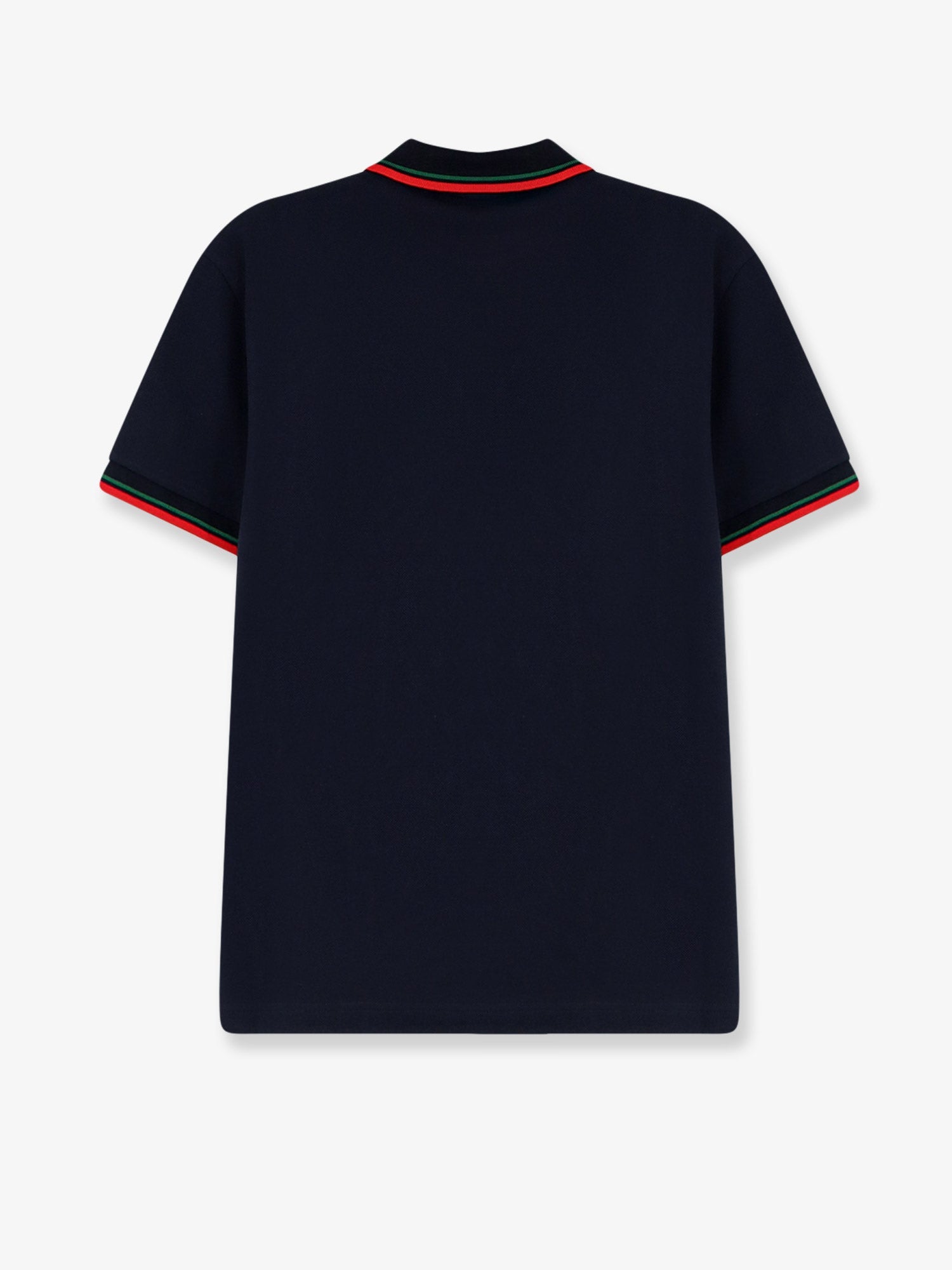 Gucci Men Cotton Polo Shirt With Embroidered Logo On The Front GUCCI