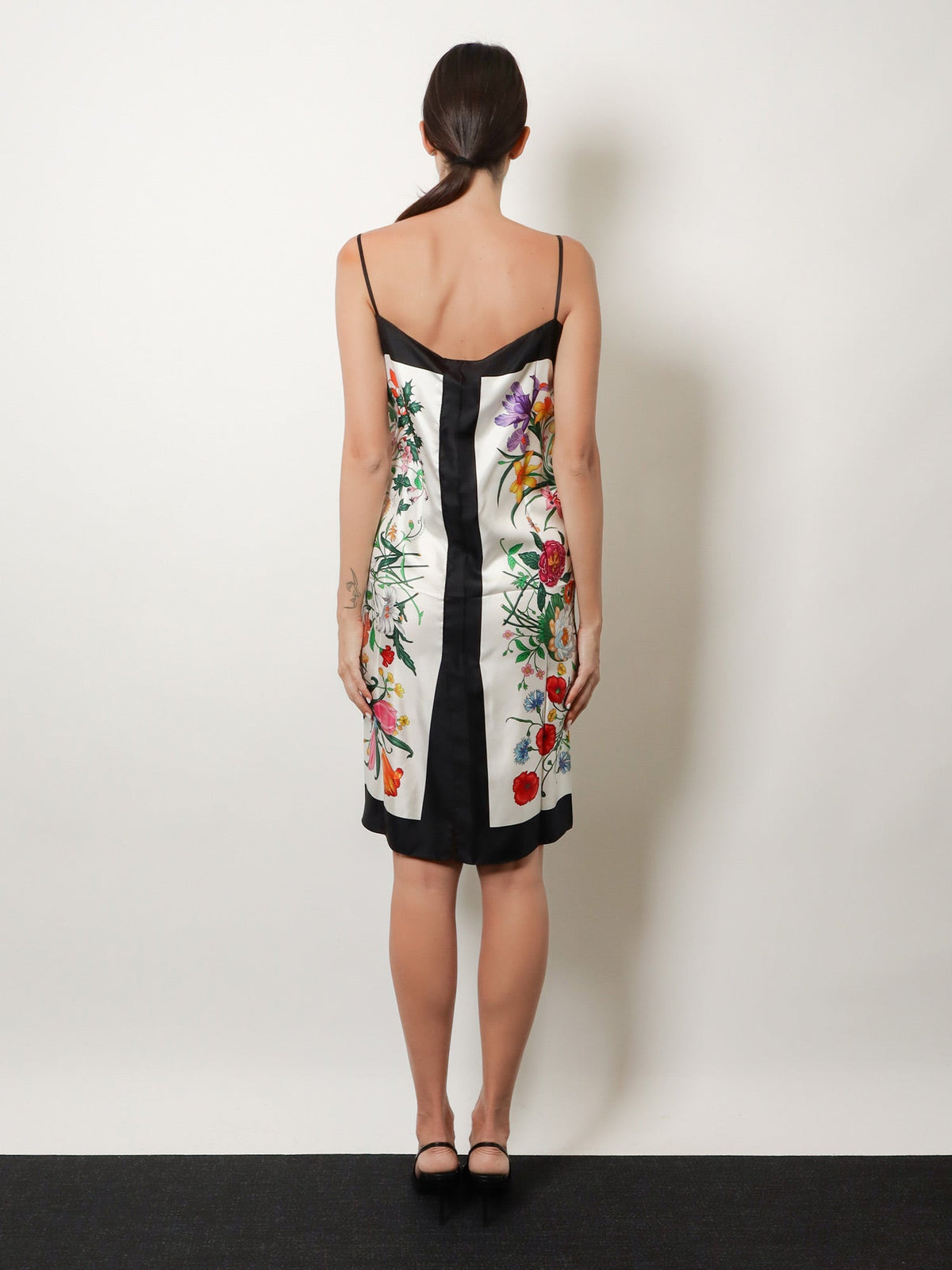 Gucci Women Gucci Primavera Dress With Gucci Flora Print GUCCI