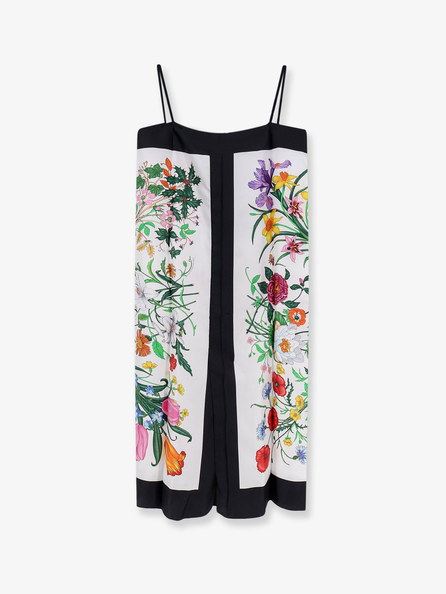 Gucci Women Gucci Primavera Dress With Gucci Flora Print GUCCI