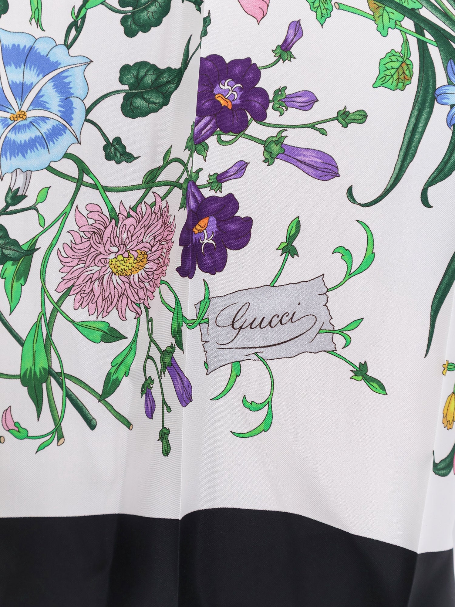 Gucci Women Gucci Primavera Dress With Gucci Flora Print GUCCI