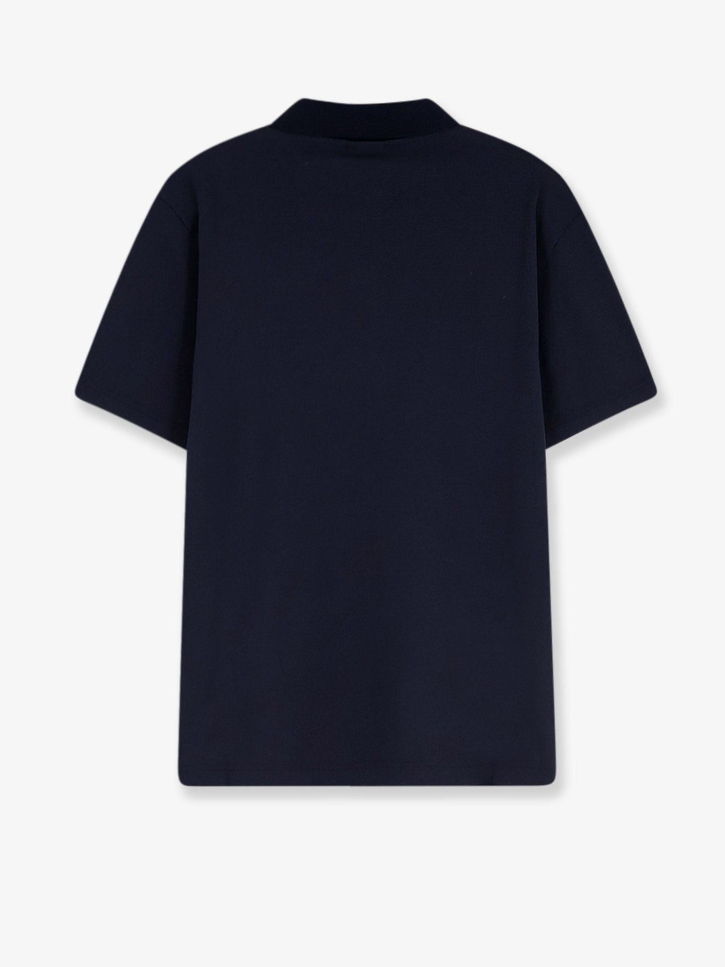Gucci Men Cotton Polo Shirt With Web Print On The Front GUCCI