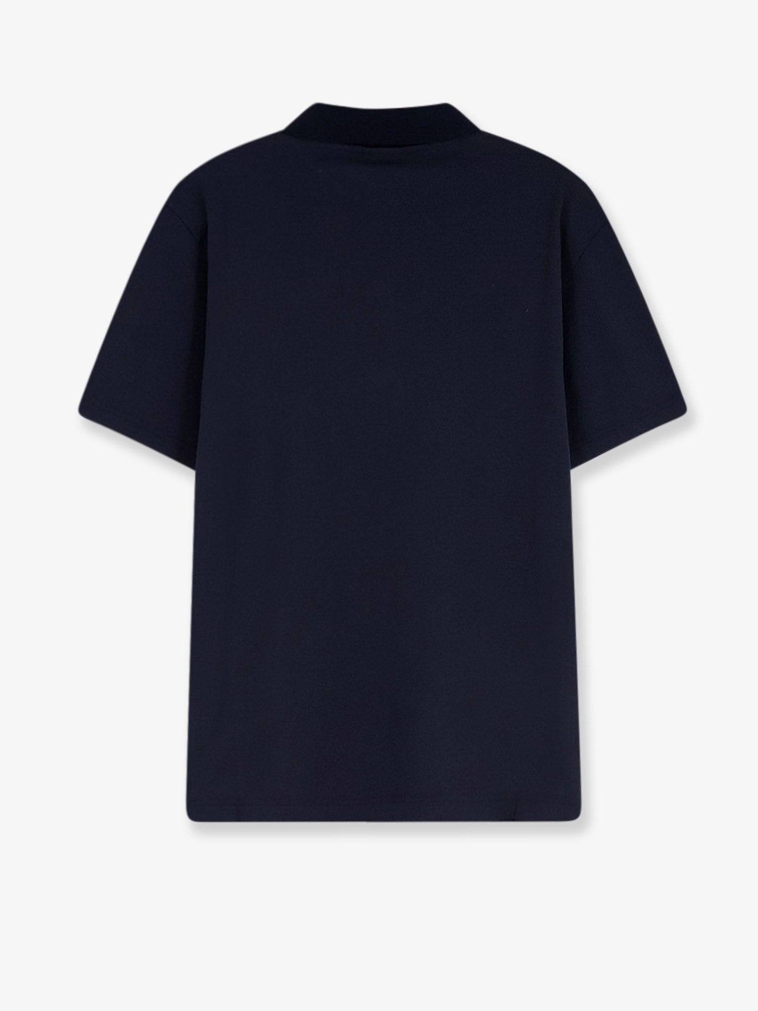 Gucci Men Cotton Polo Shirt With Web Print On The Front GUCCI