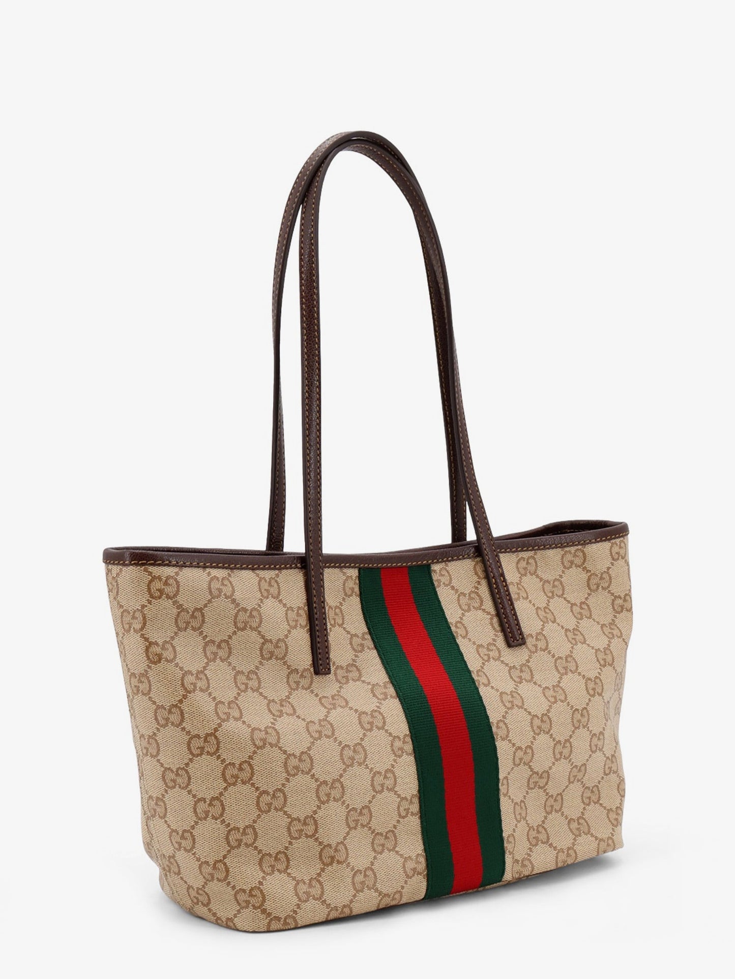Gucci Women Tribeca Gg Fabric Shopping Bag GUCCI