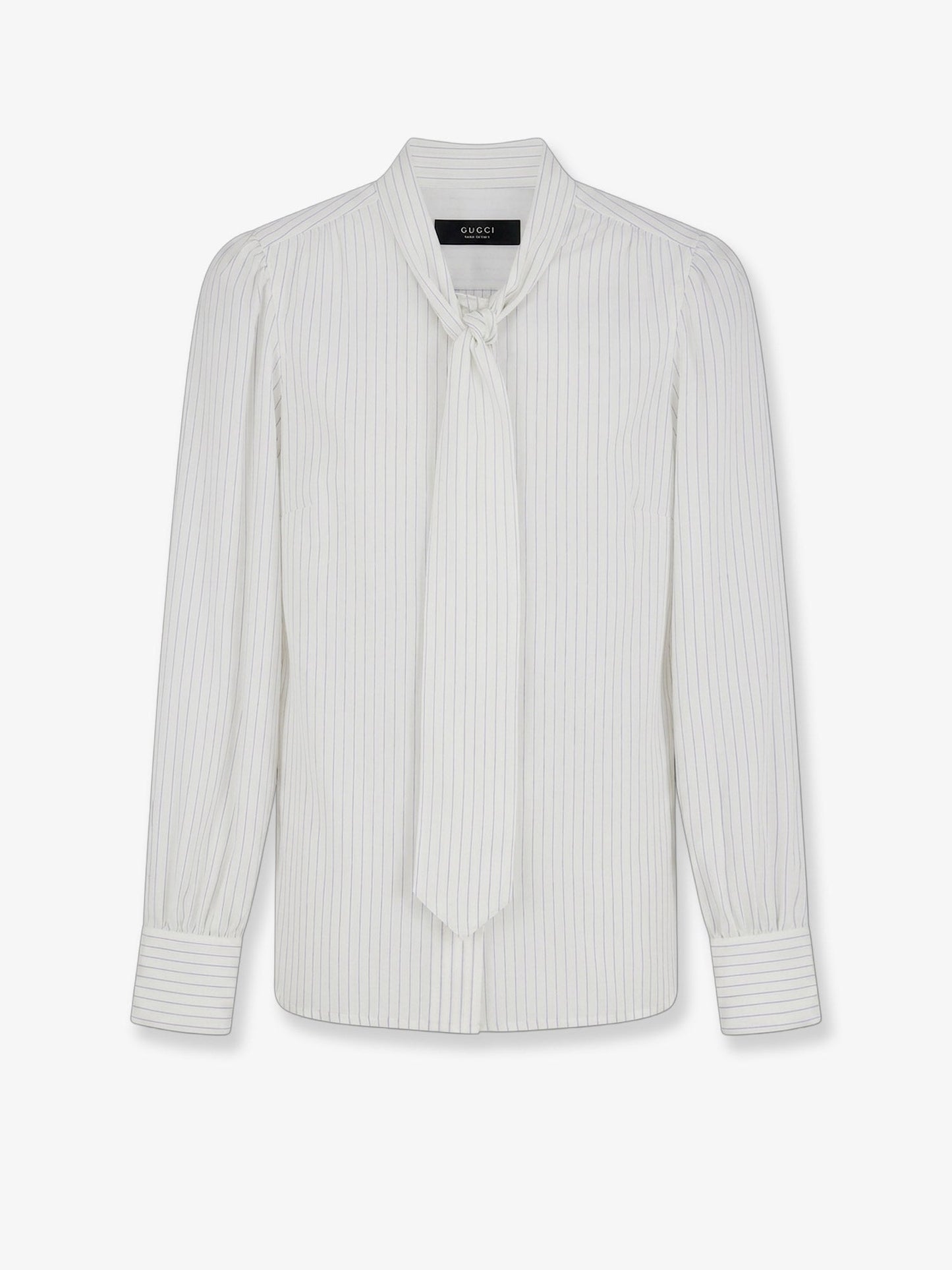 Gucci Women Striped Silk Shirt GUCCI
