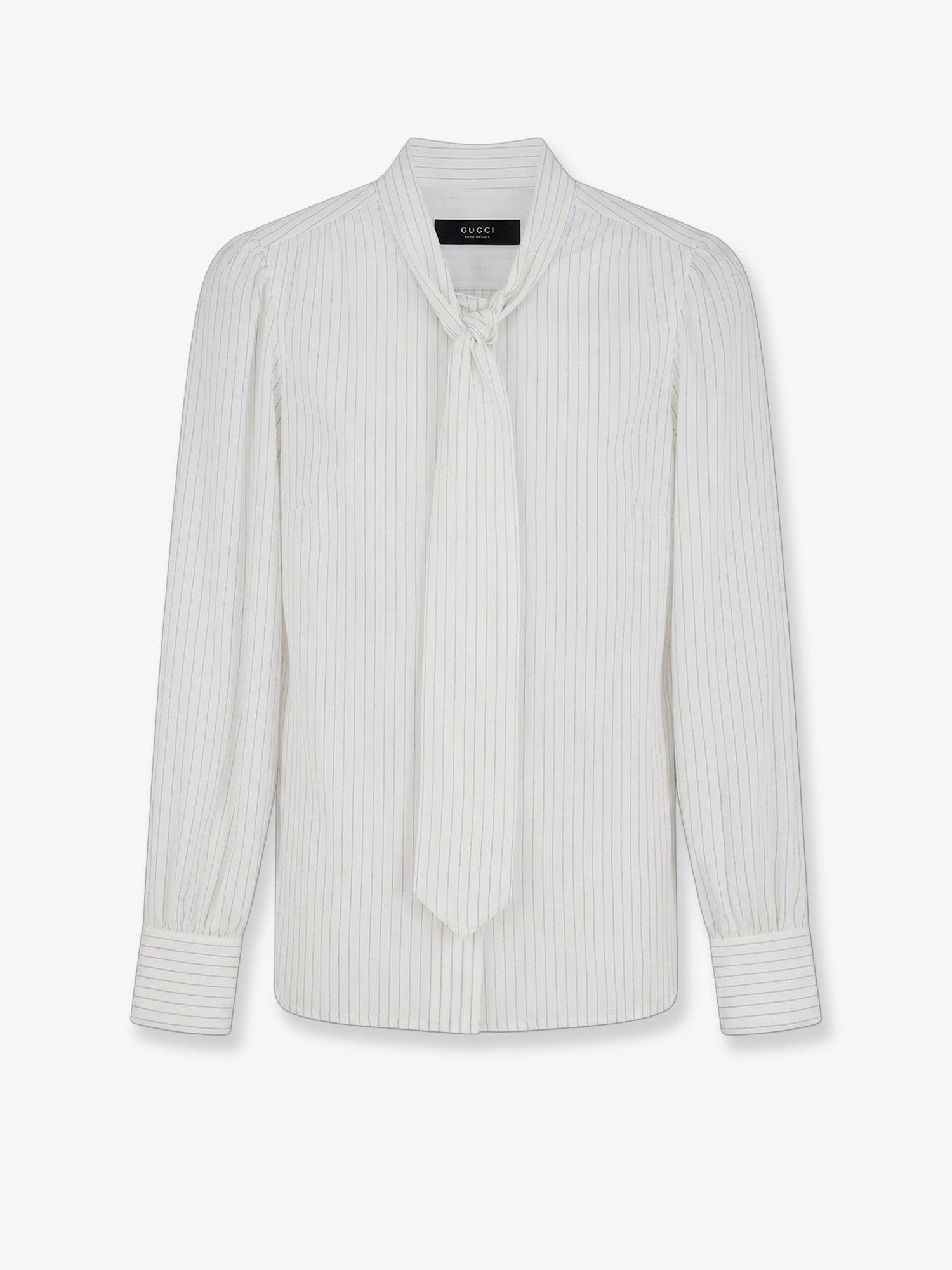 Gucci Women Striped Silk Shirt GUCCI