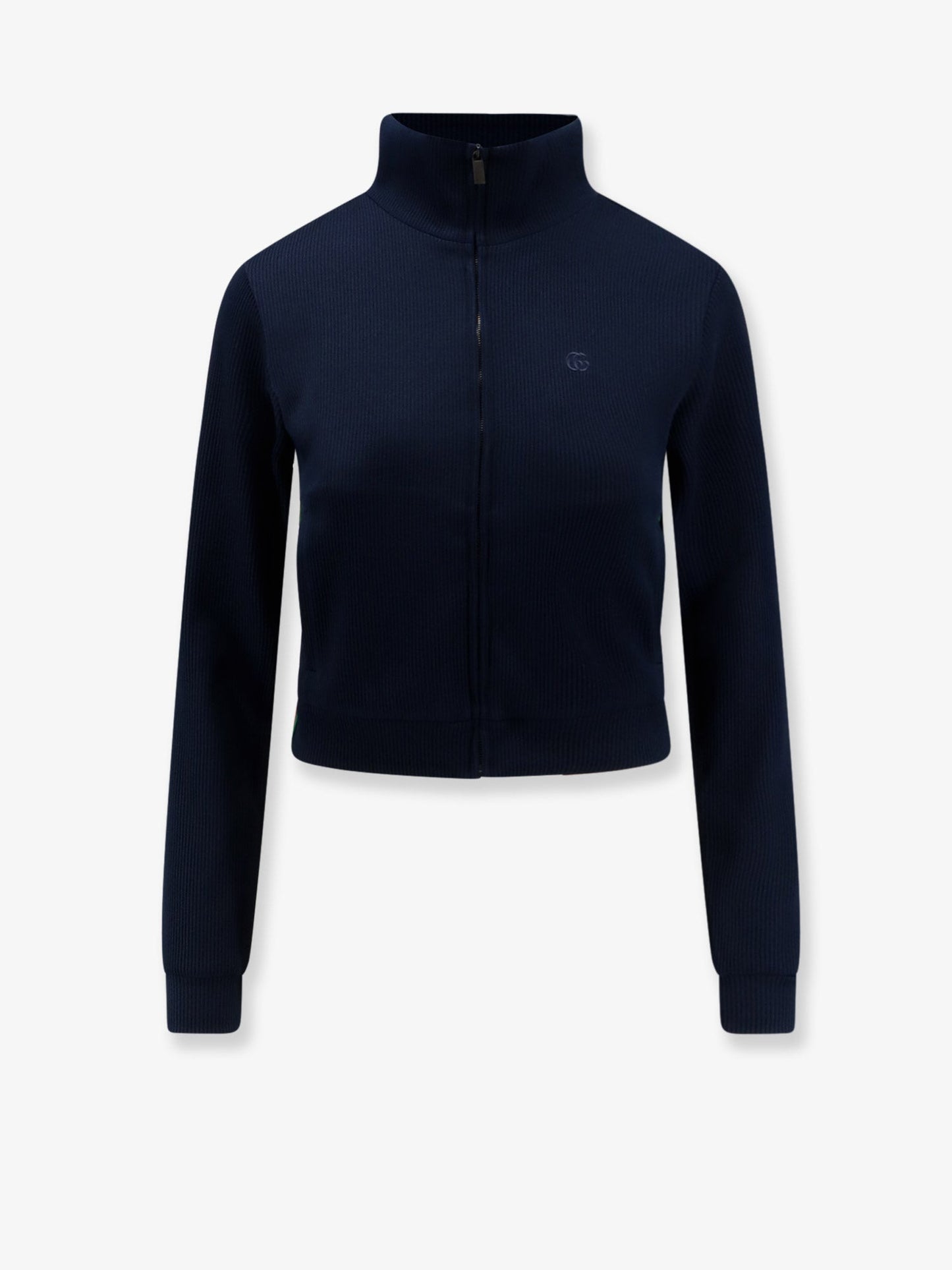 Gucci Women Lightweight Ribbed Cotton Jersey Sweatshirt GUCCI